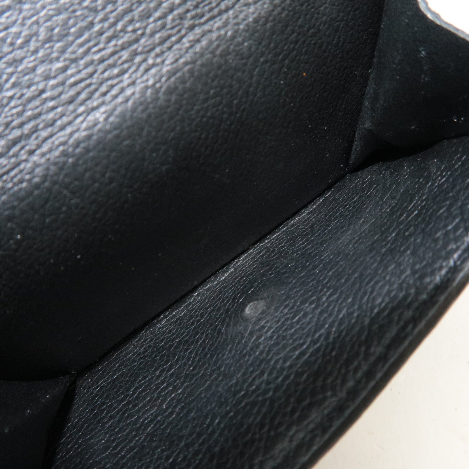 Louis Vuitton Portefeuille Lock Mini Mini Wallet Leather Noir M63921 UB1119