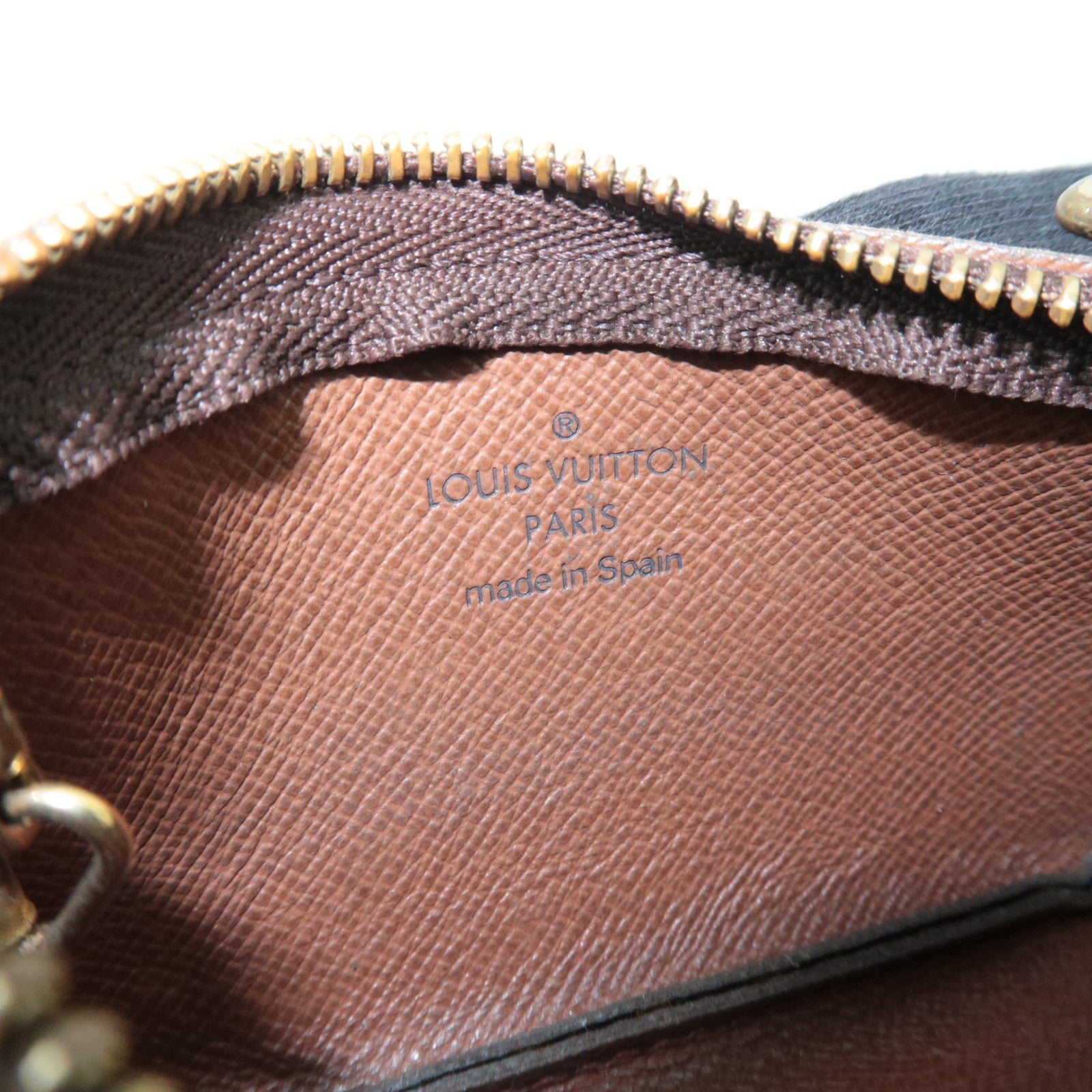 Louis Vuitton Monogram Pochette Cles Coin Case M62650 CA0036