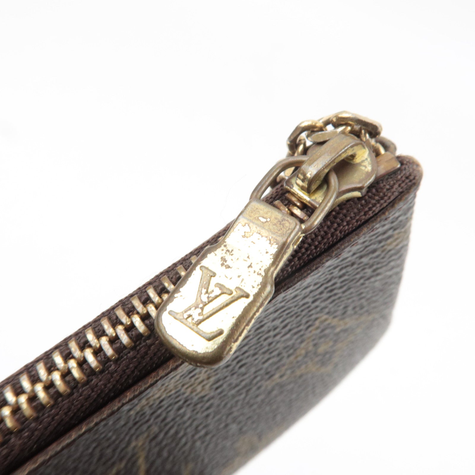 Louis Vuitton Monogram Pochette Cles Coin Case M62650 CA0036