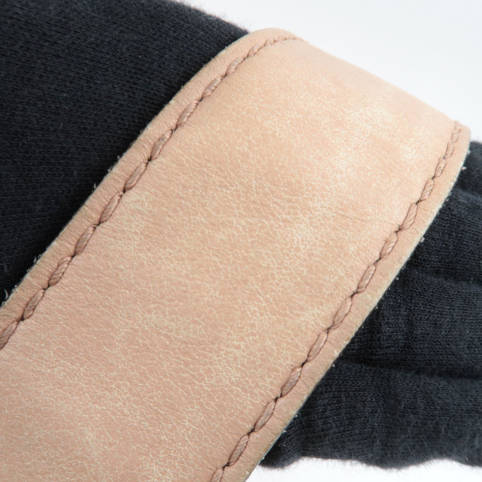 GUCCI Sukey Diamante Shoulder Bag Canvas Leather Beige 232955