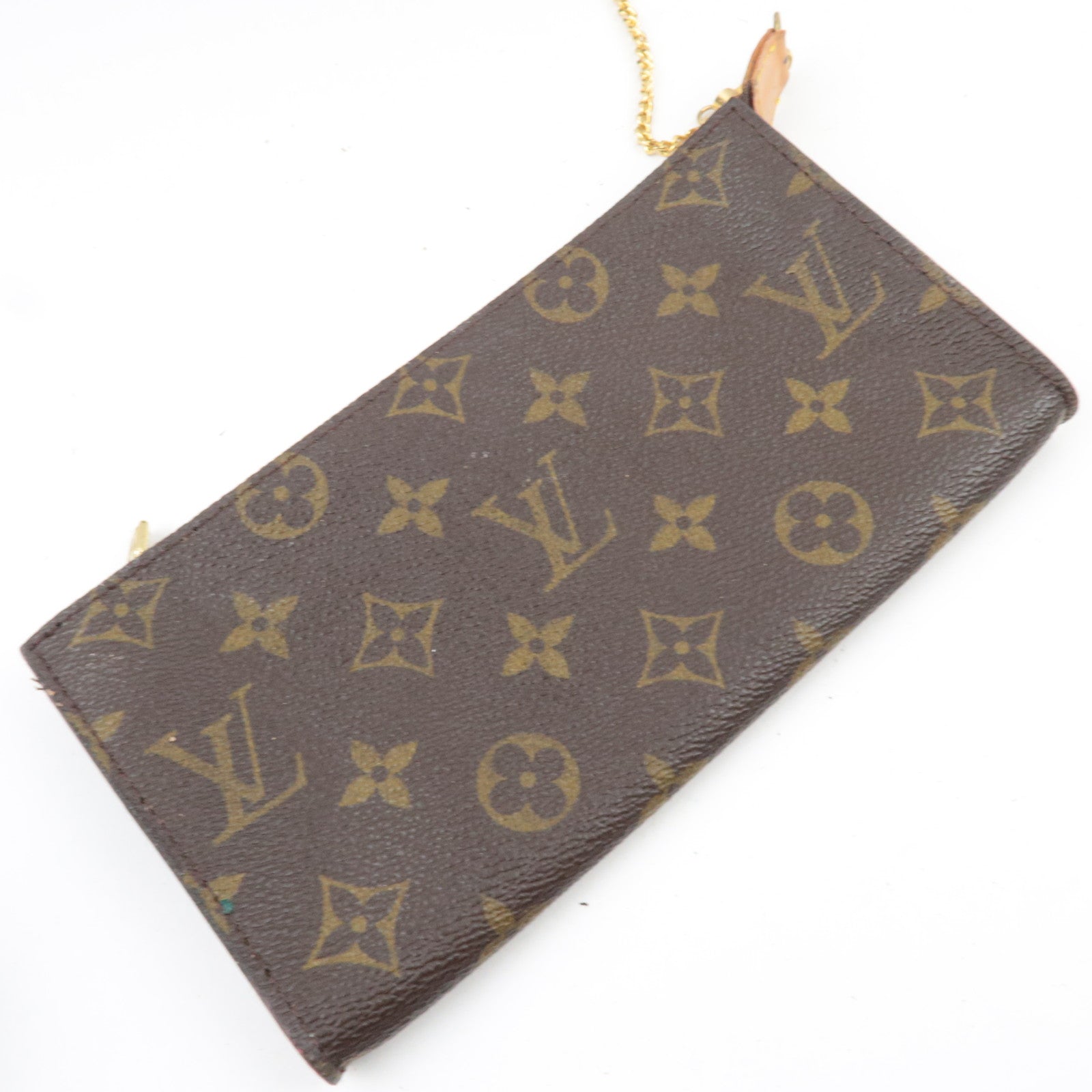 Louis Vuitton Monogram Bucket GM Shoulder Bag M42236 AR0947 *Pouch