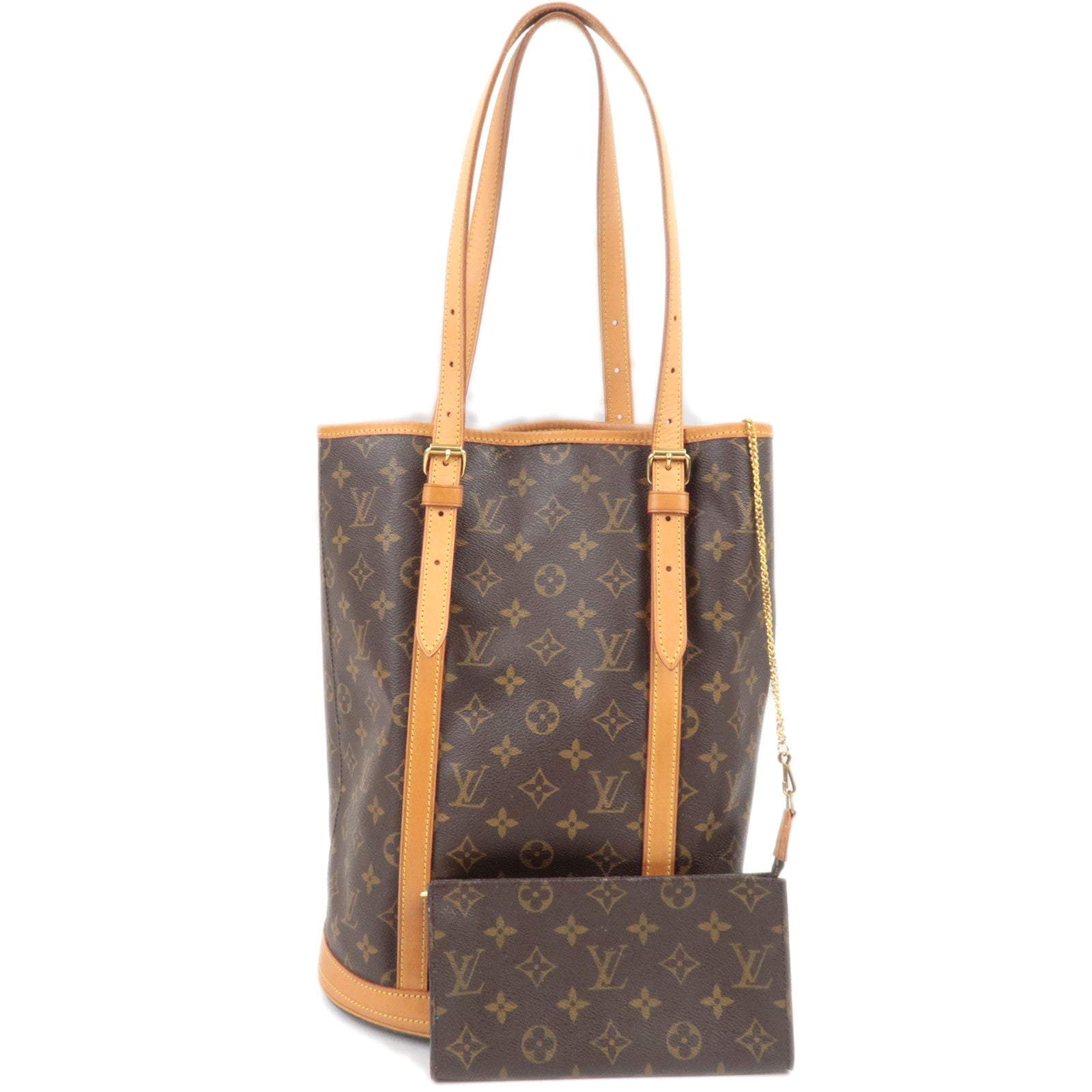 Louis Vuitton Monogram Bucket GM Shoulder Bag M42236 AR0947 *Pouch84351