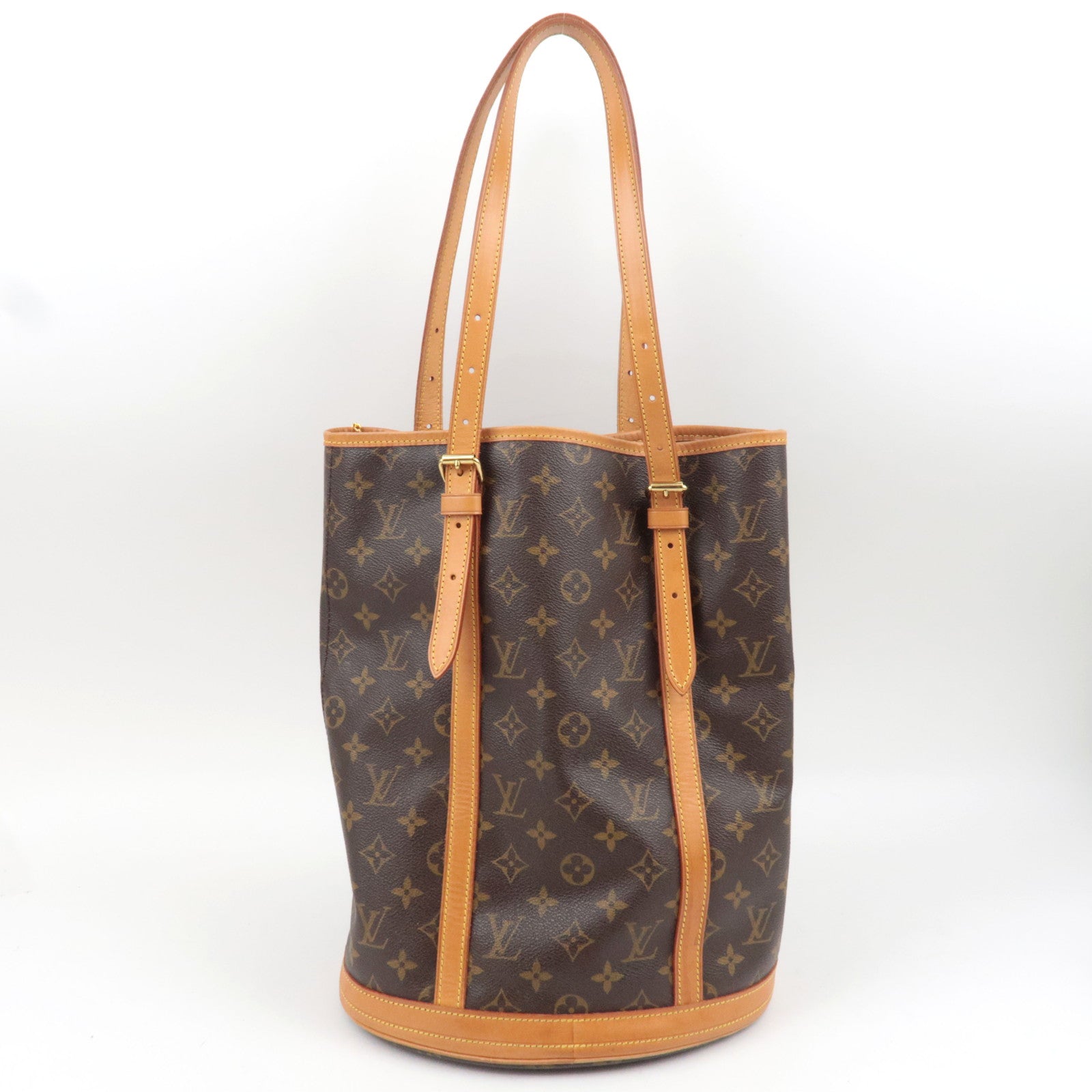 Louis Vuitton Monogram Bucket GM Shoulder Bag M42236 AR0947 *Pouch