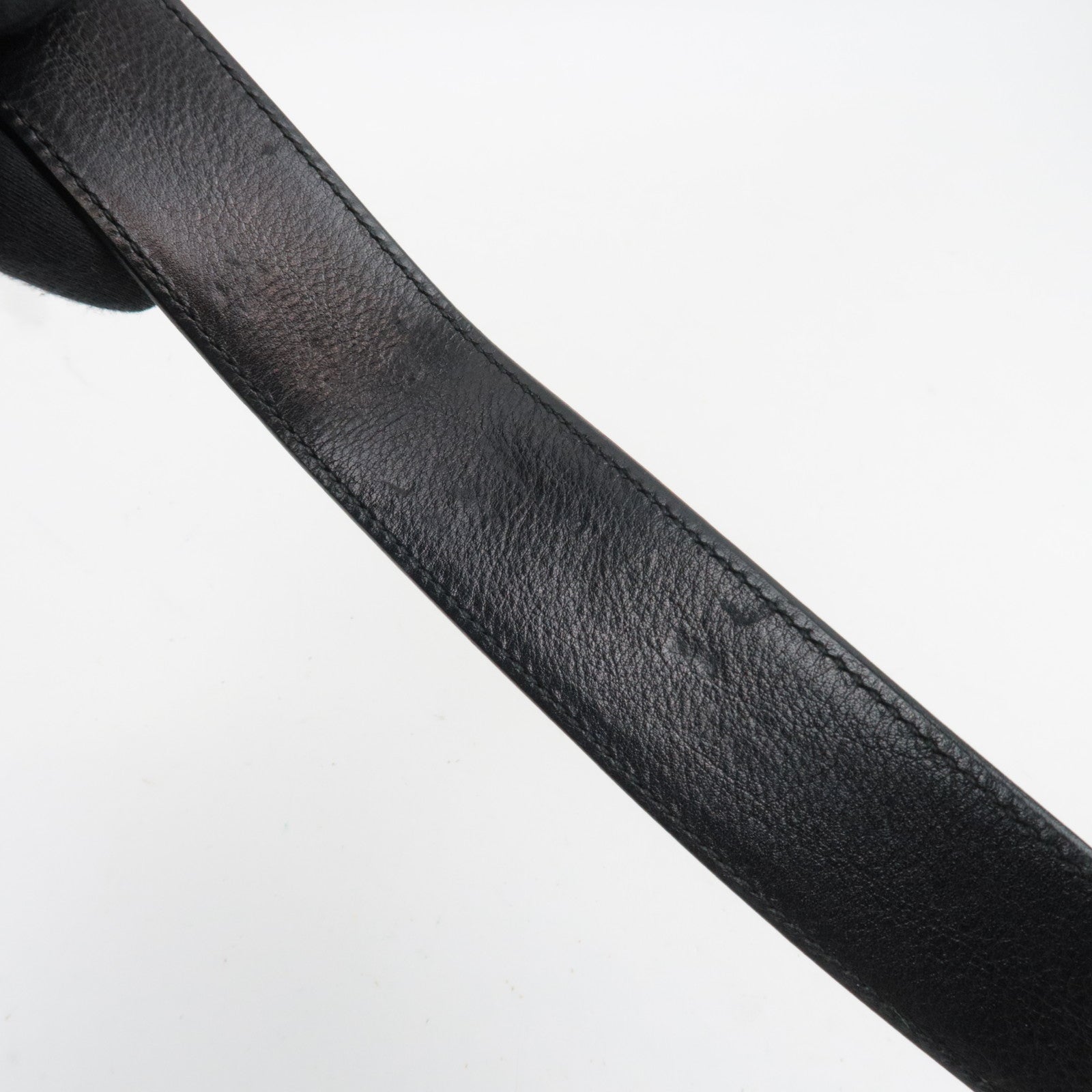 Cartier Panthere Leather Shoulder Bag Black *Box, Pouch, G card