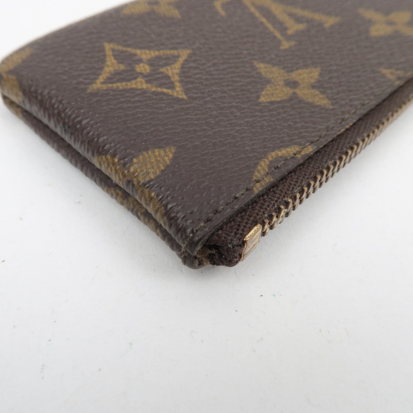 Louis Vuitton Monogram Pochette Cles Coin Case M62650 ET0914