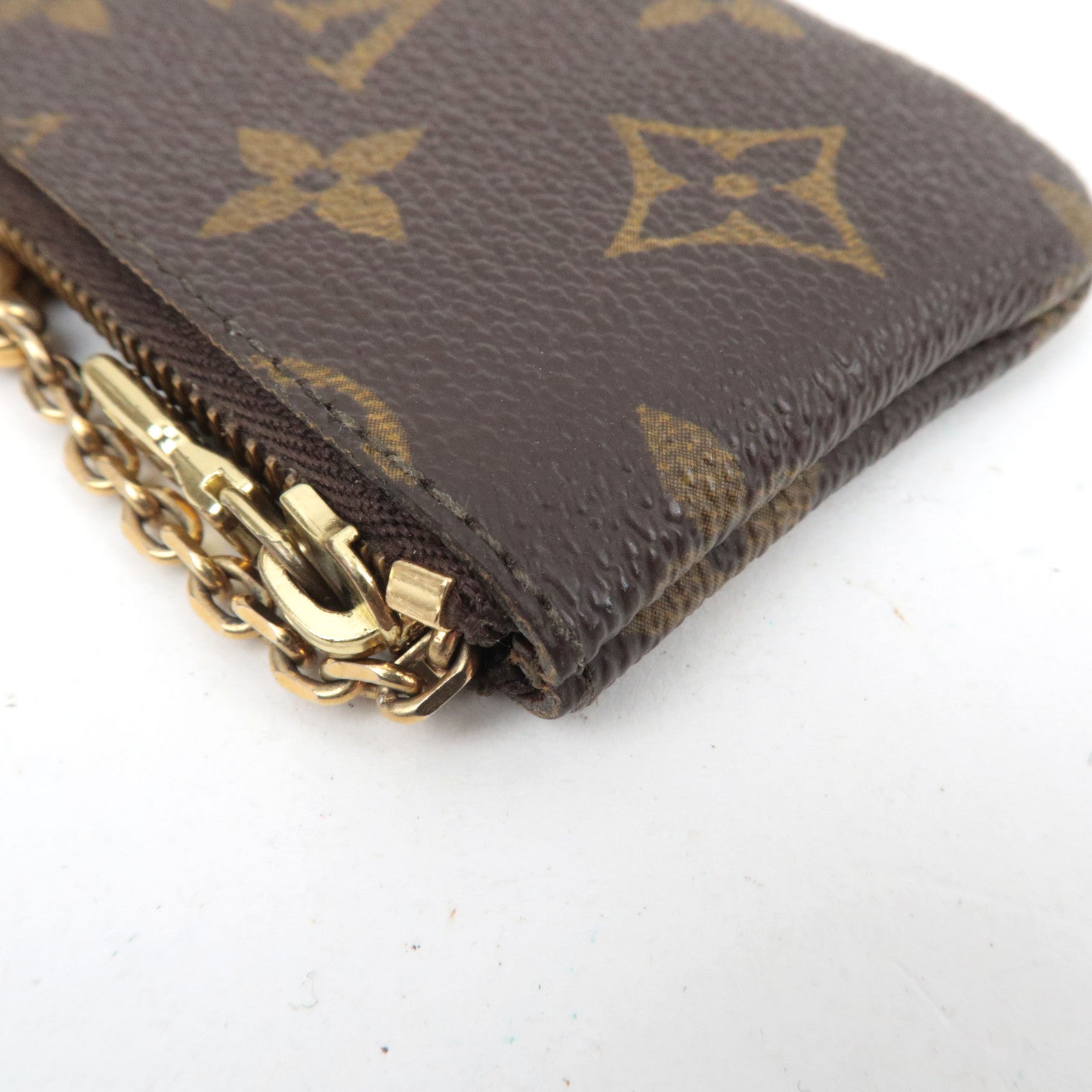 Louis Vuitton Monogram Pochette Cles Coin Case M62650 ET0914