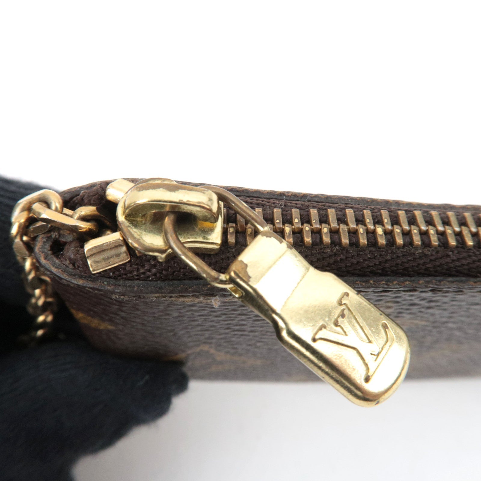 Louis Vuitton Monogram Pochette Cles Coin Case M62650 ET0914