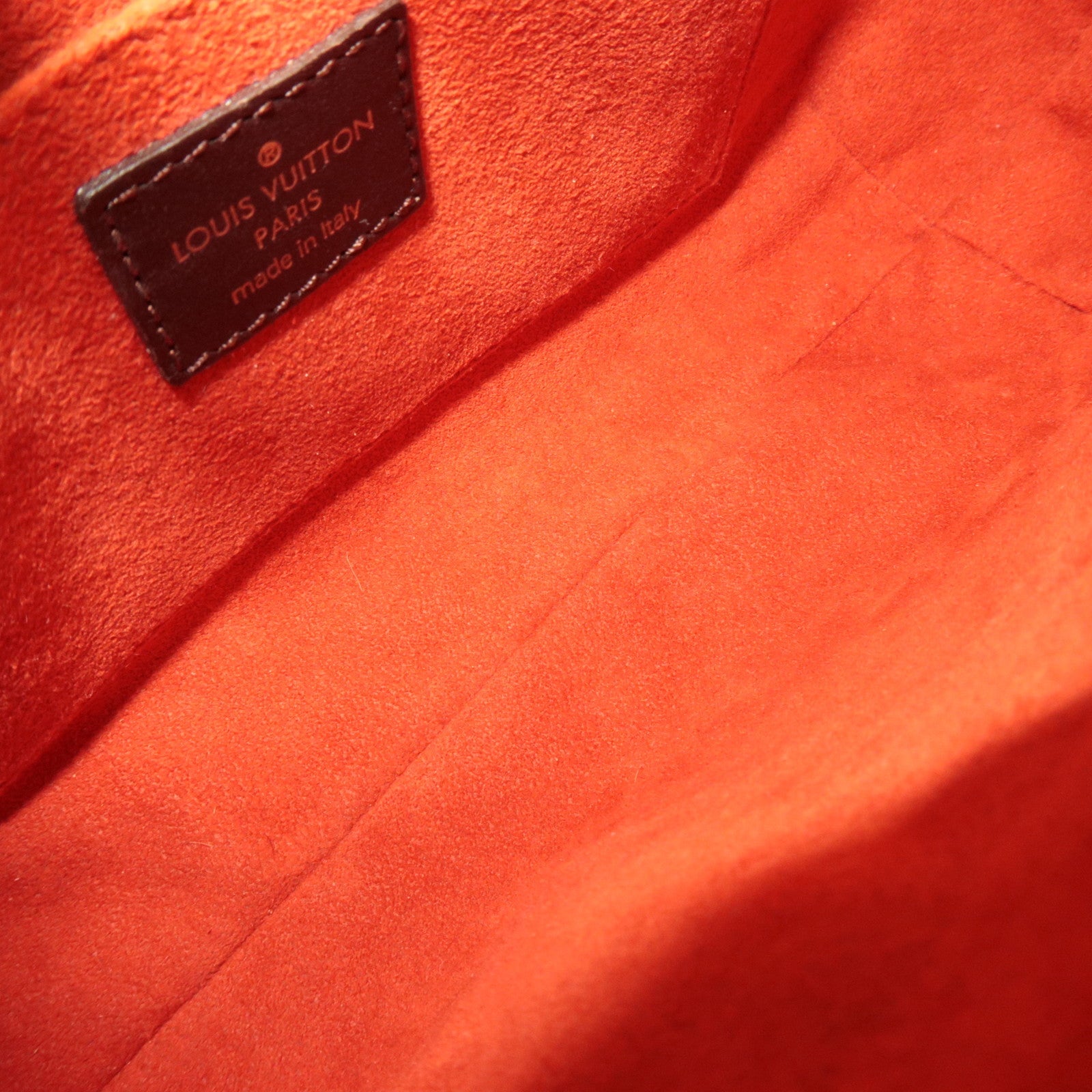 Louis Vuitton Damier Sauvage Tiger Taigle Calf Leather Handbag Beige Brown M92132 CE0051