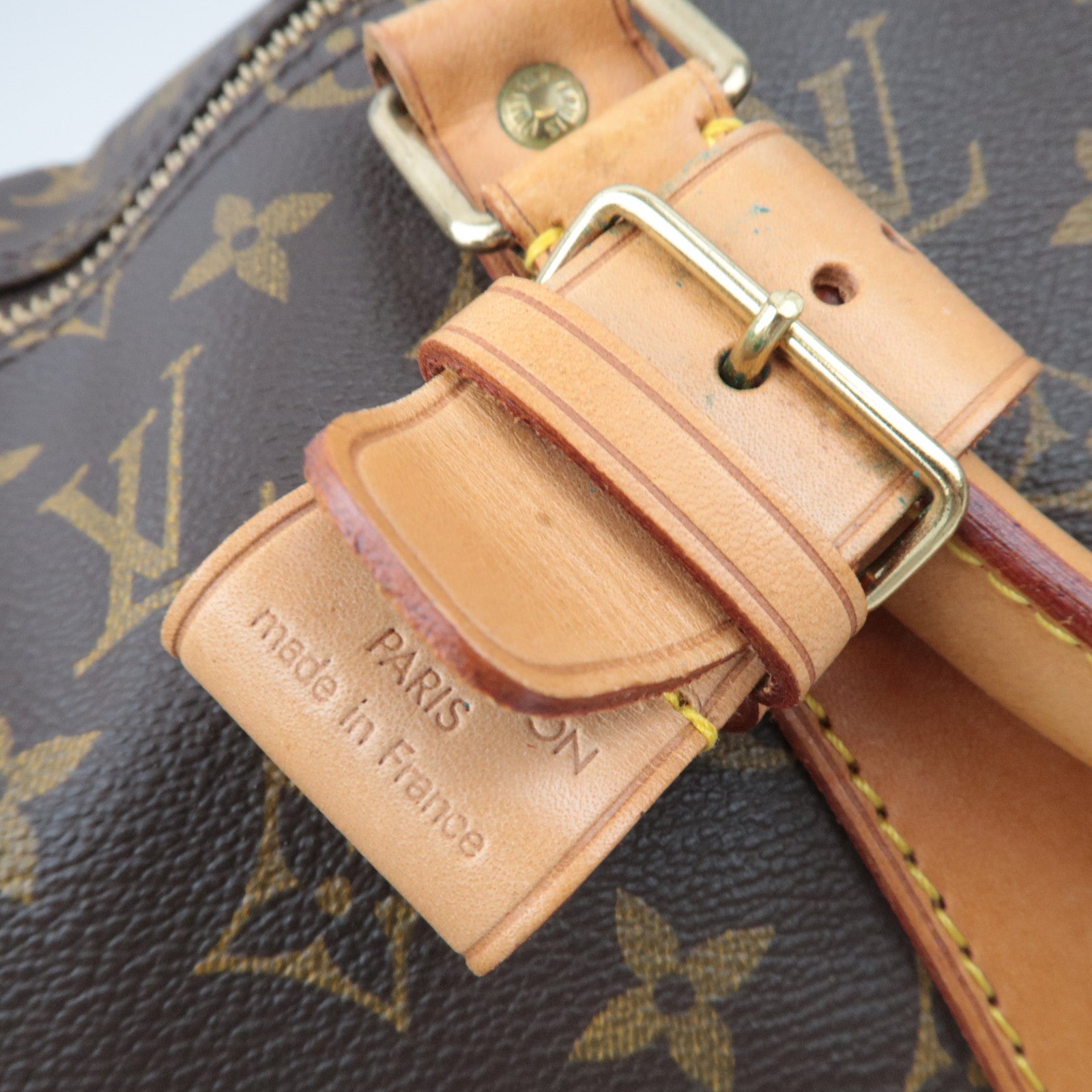 Louis Vuitton Monogram Keepall Bandouliere 50 Travel Bag M41416 VI0963 *Strap, Poignet