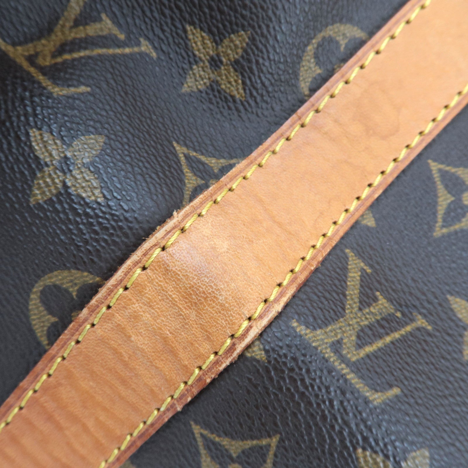 Louis Vuitton Monogram Keepall Bandouliere 50 Travel Bag M41416 VI0963 *Strap, Poignet