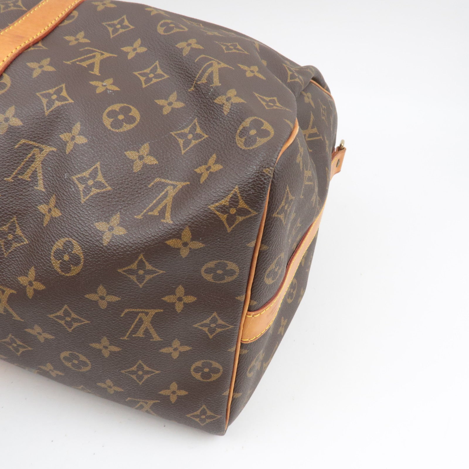 Louis Vuitton Monogram Keepall Bandouliere 50 Travel Bag M41416 VI0963 *Strap, Poignet
