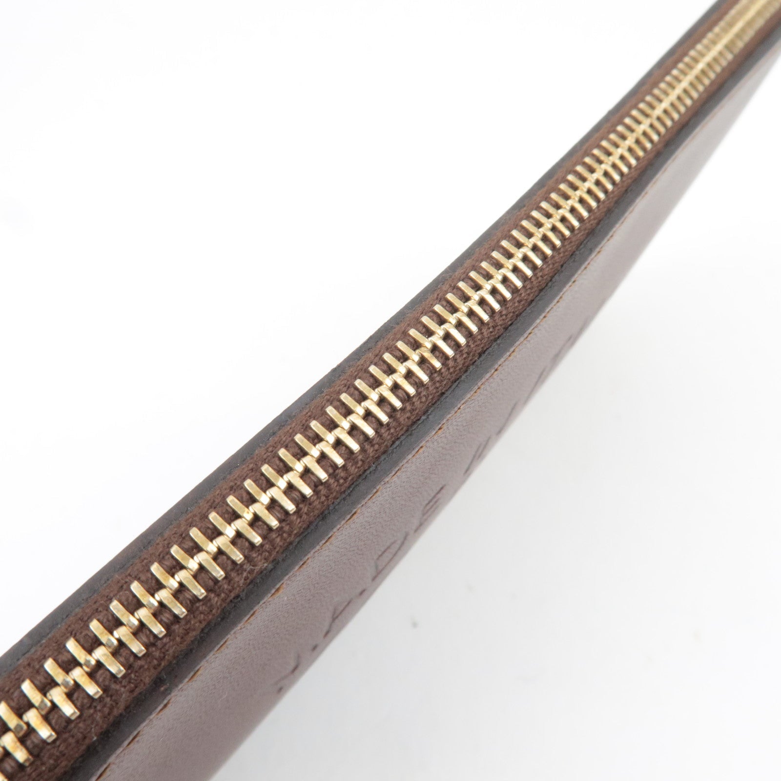 GUCCI Diamante Tote Bag Leather Brown 269878 *Pouch