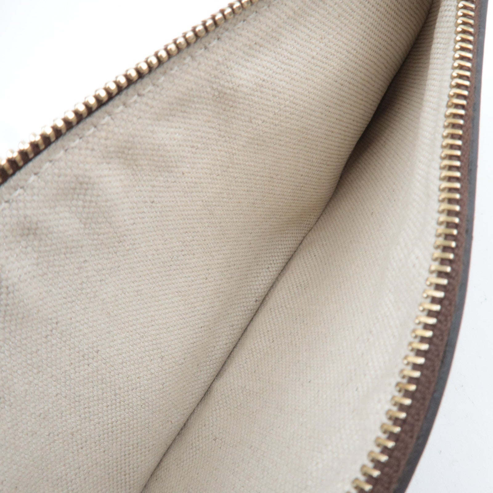 GUCCI Diamante Tote Bag Leather Brown 269878 *Pouch