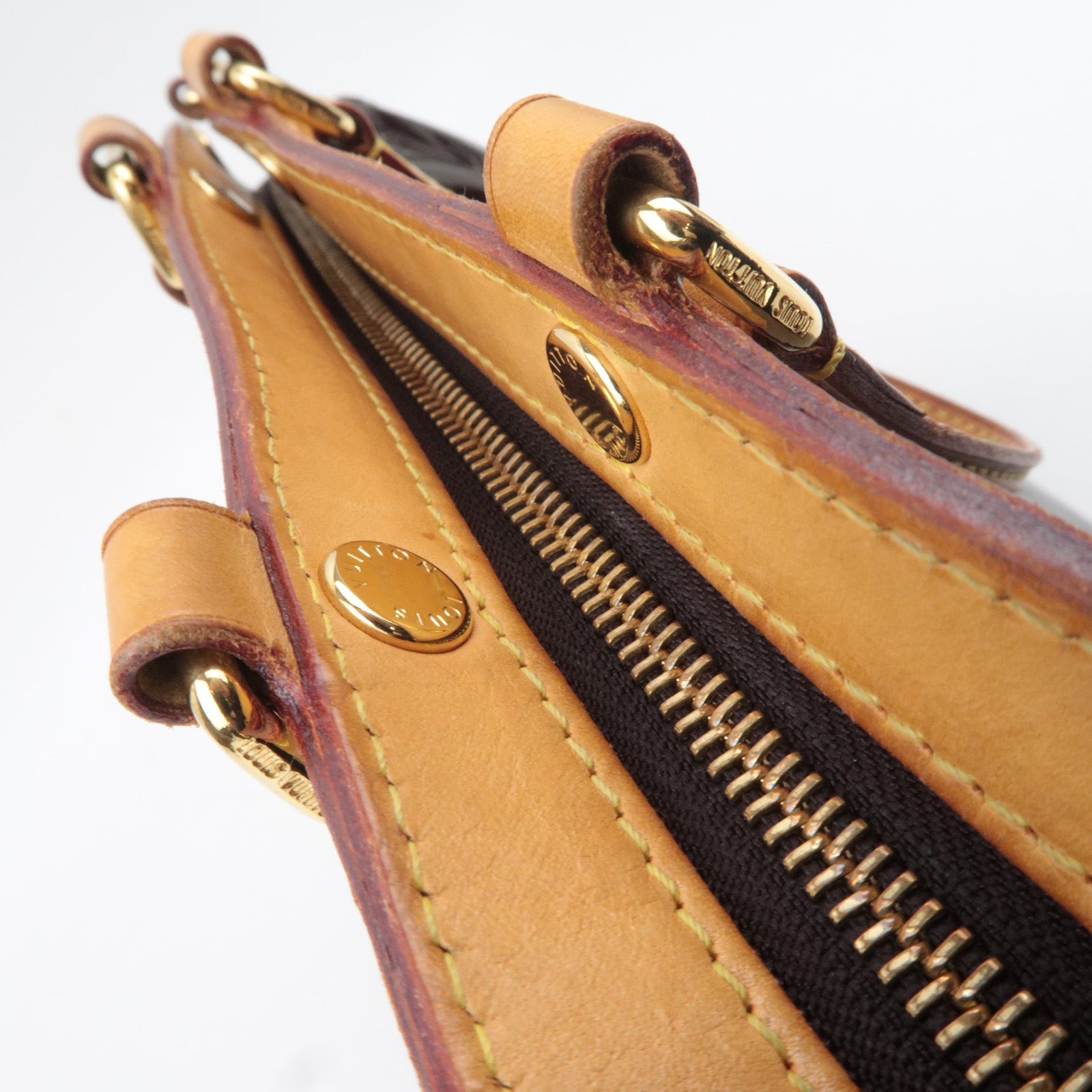 Louis Vuitton Monogram Vernis Brea MM 2Way Handbag Amarante M91690 AA0183 *Strap