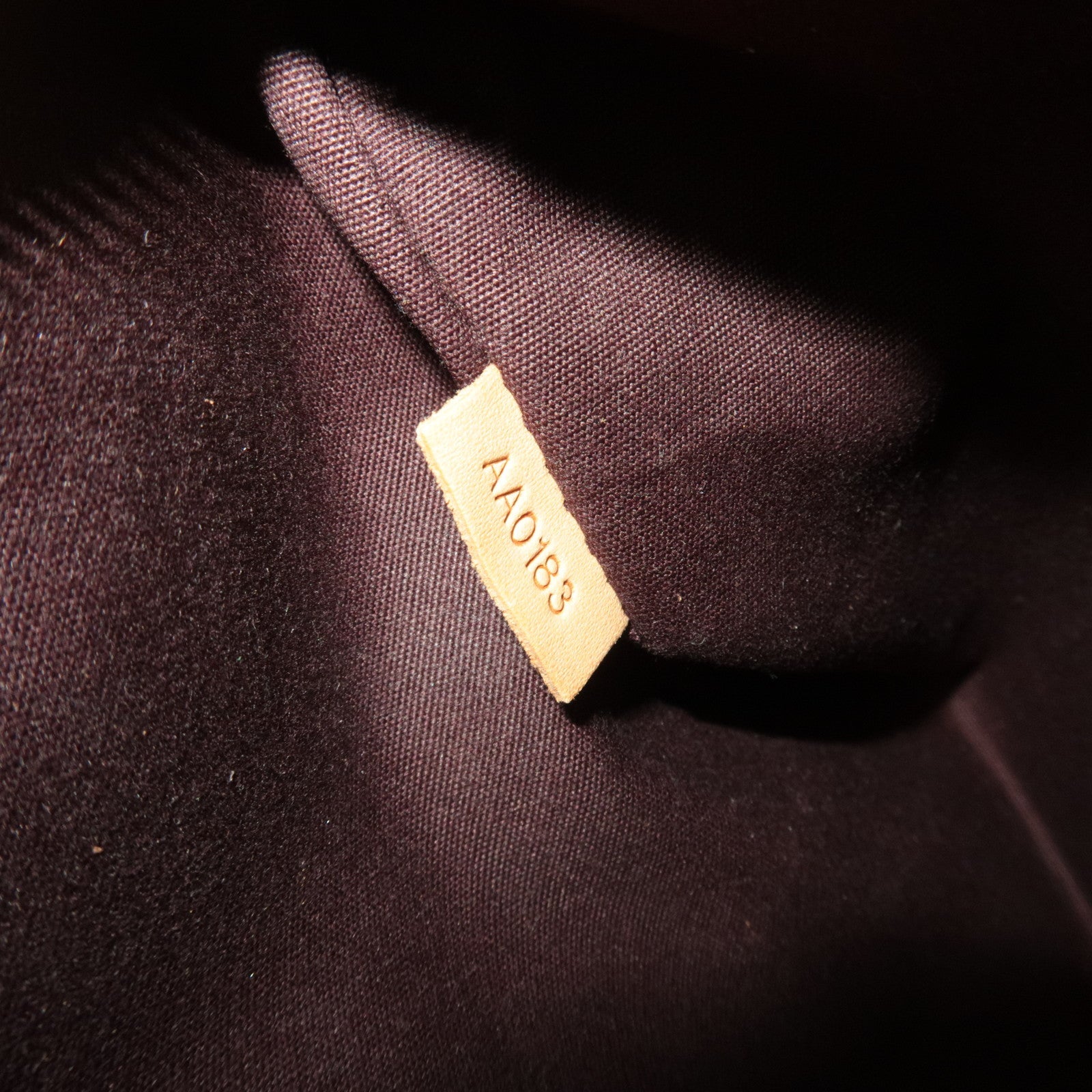 Louis Vuitton Monogram Vernis Brea MM 2Way Handbag Amarante M91690 AA0183 *Strap