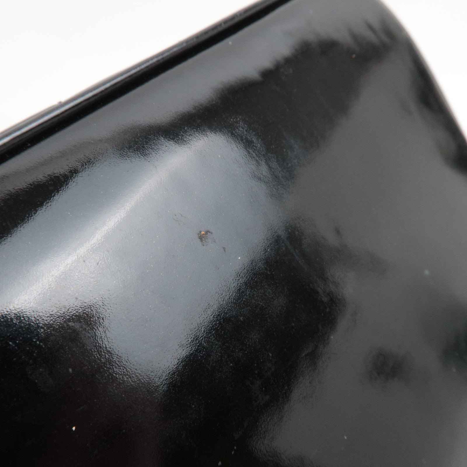 CHANEL Matelasse Patent Medallion Tote Bag Black A01804 7672867 *G card