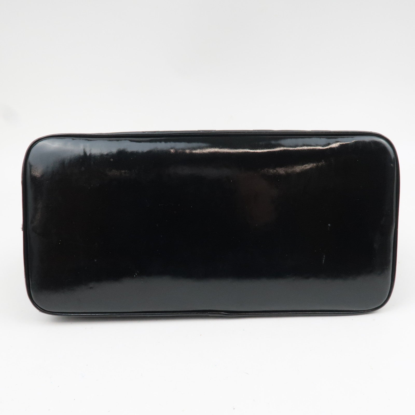 CHANEL Matelasse Patent Medallion Tote Bag Black A01804 7672867 *G card