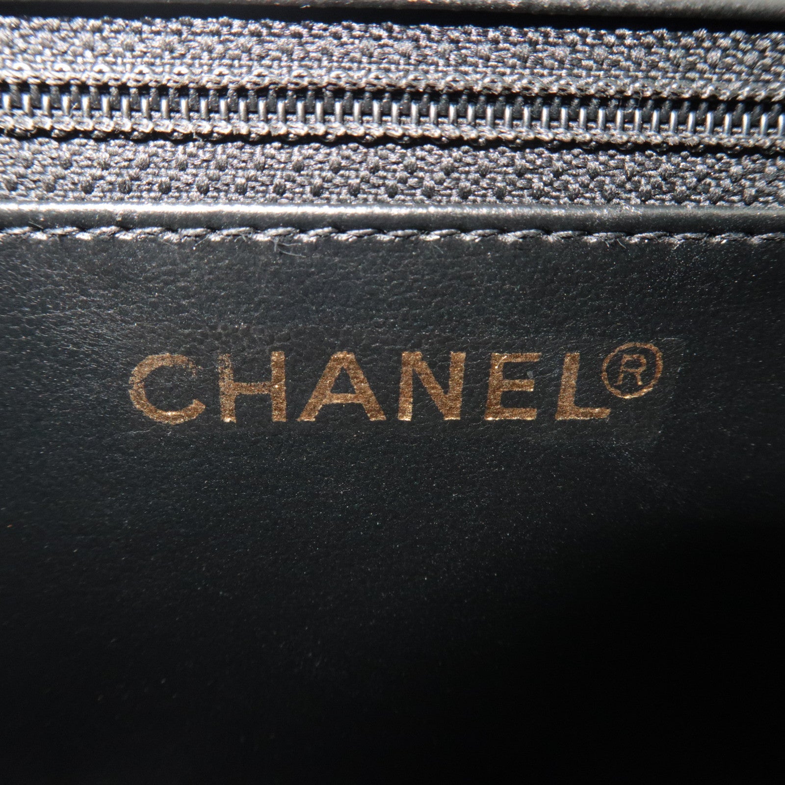 CHANEL Cocomark 2Way Vanity Bag Caviarskin Black A01999 *Dust bag, Strap, G card