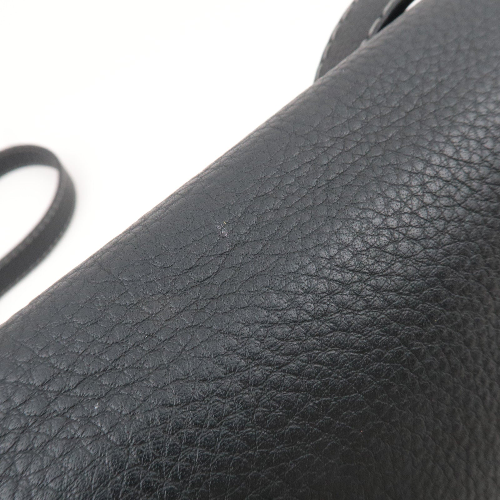 Chloe Marcy Small Leather Saddlebag Shoulder Bag Black *Dust bag