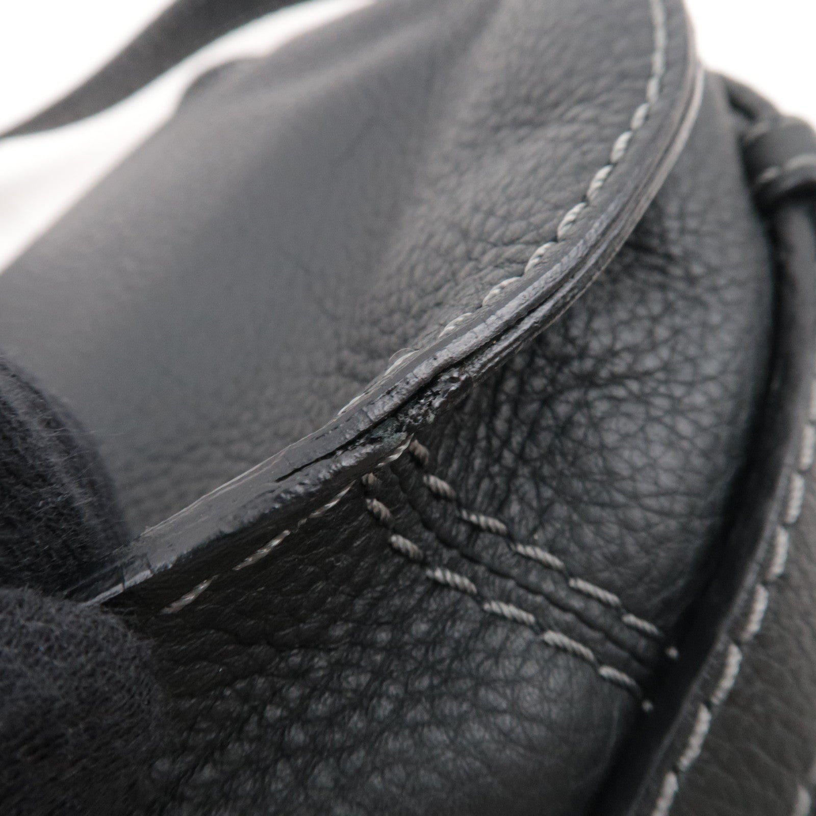 Chloe Marcy Small Leather Saddlebag Shoulder Bag Black *Dust bag