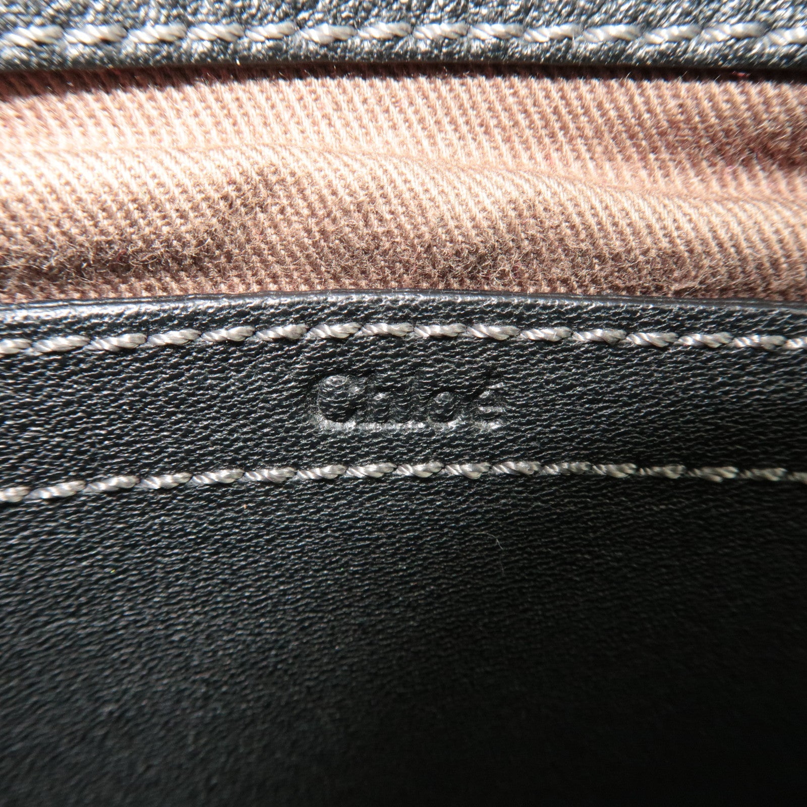 Chloe Marcy Small Leather Saddlebag Shoulder Bag Black *Dust bag