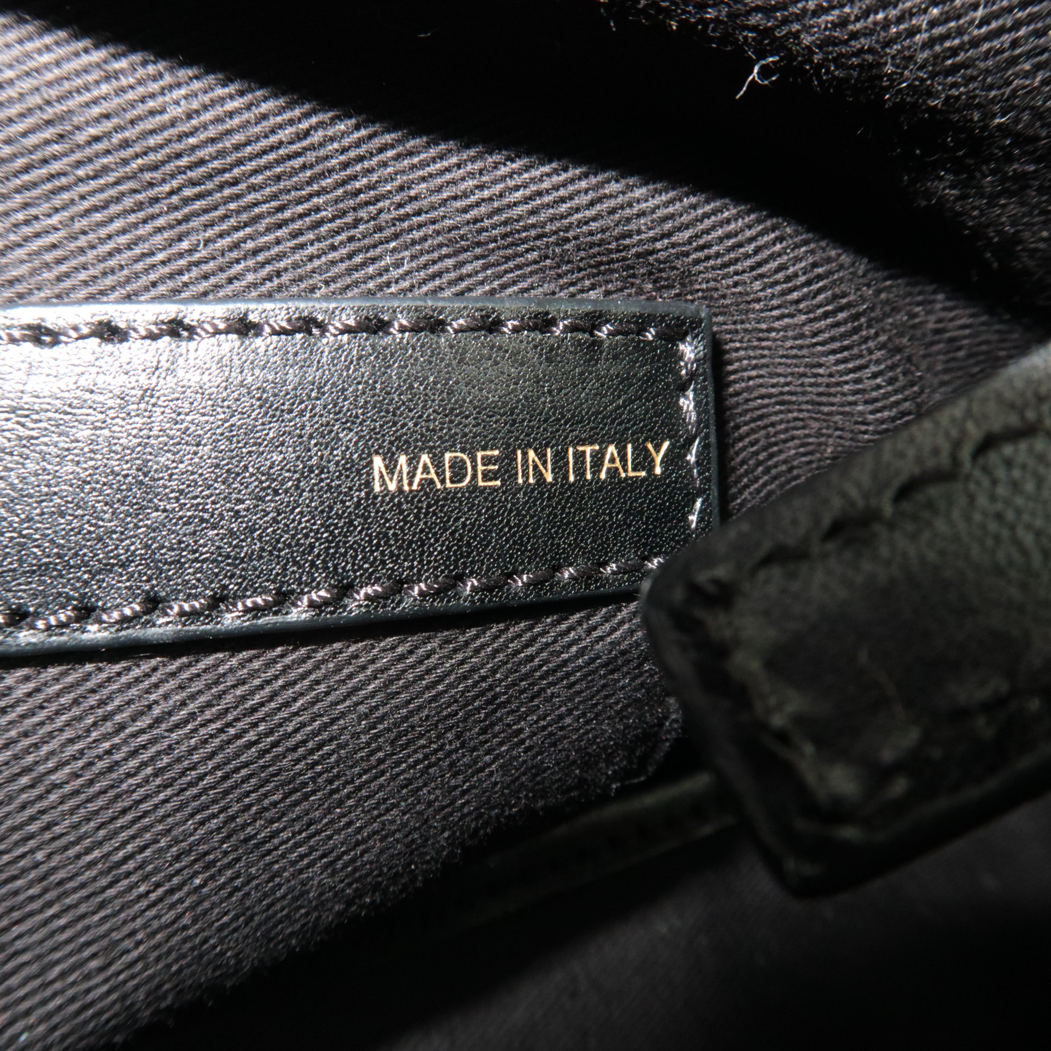 Chloe Little Alice 2Way Leather Shoulder Bag Black *Strap