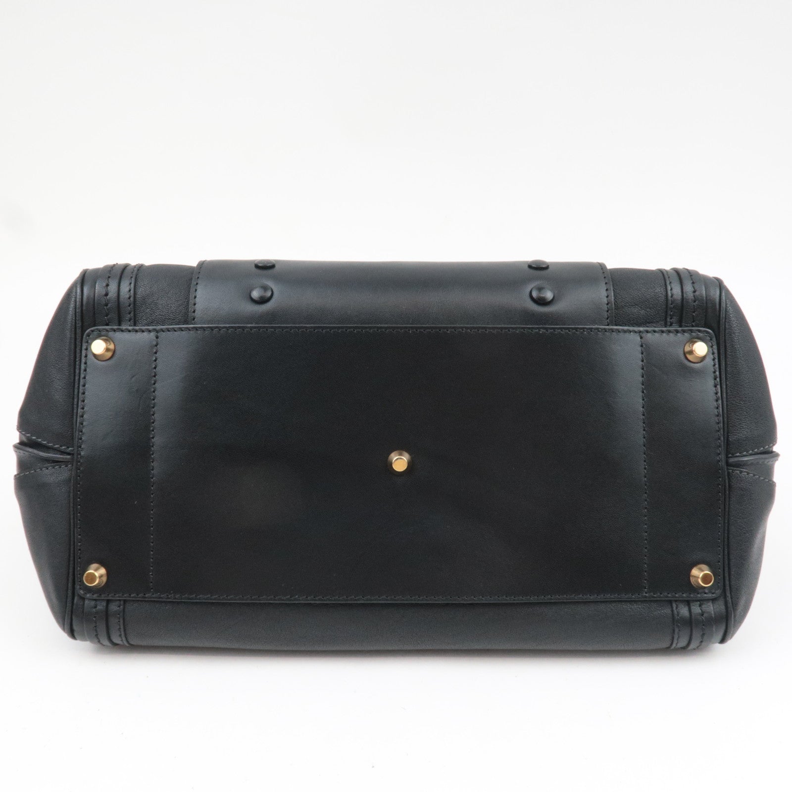 Chloe Little Alice 2Way Leather Shoulder Bag Black *Strap