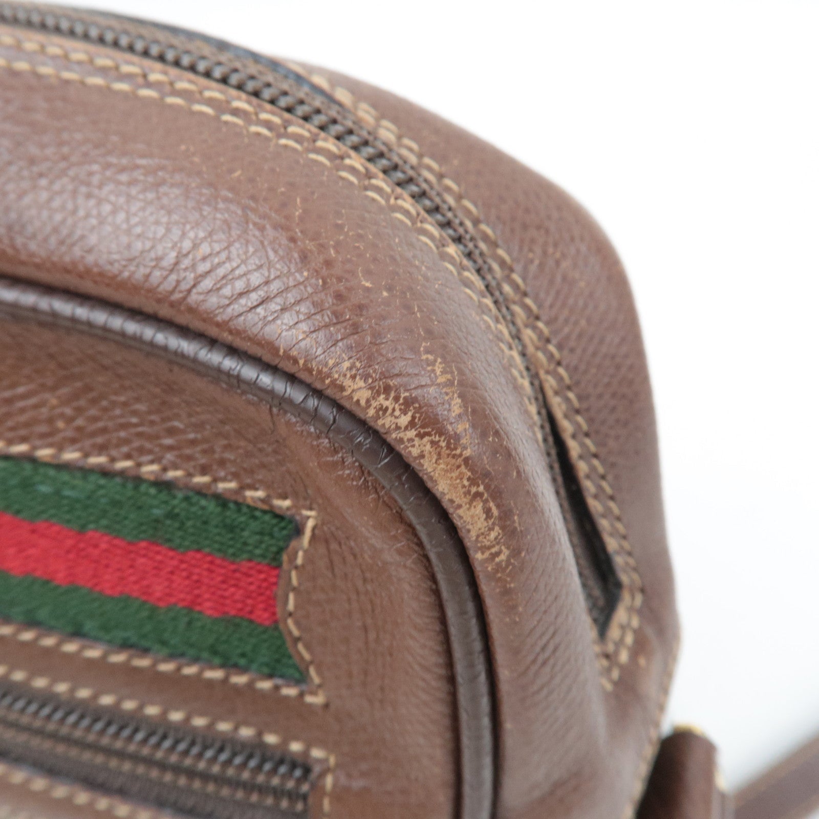 GUCCI Sherry Shoulder Bag GG Supreme Leather Beige 001.113.6472