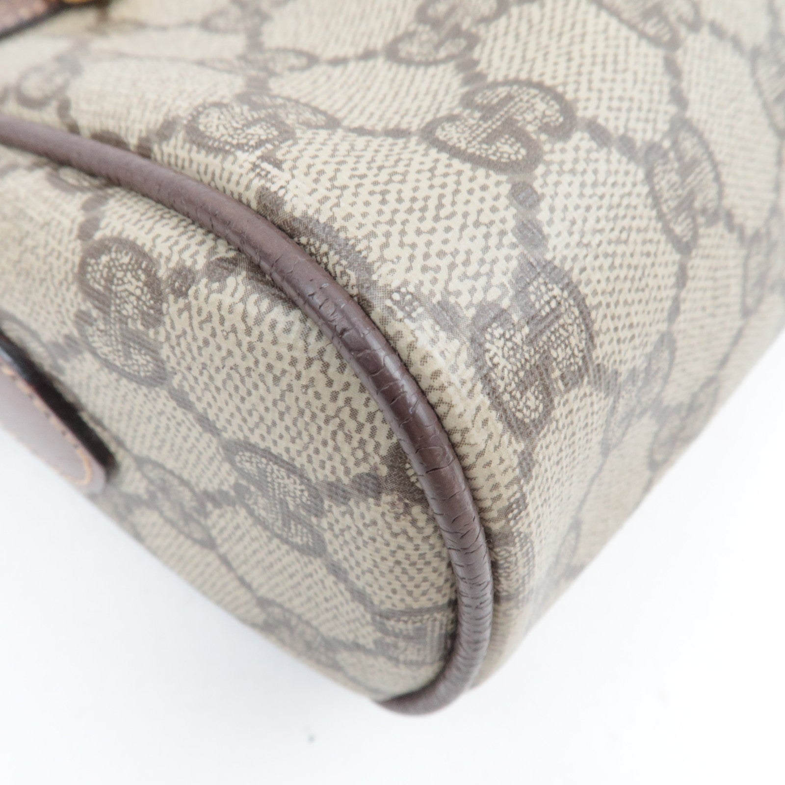 GUCCI Sherry Shoulder Bag GG Supreme Leather Beige 001.113.6472