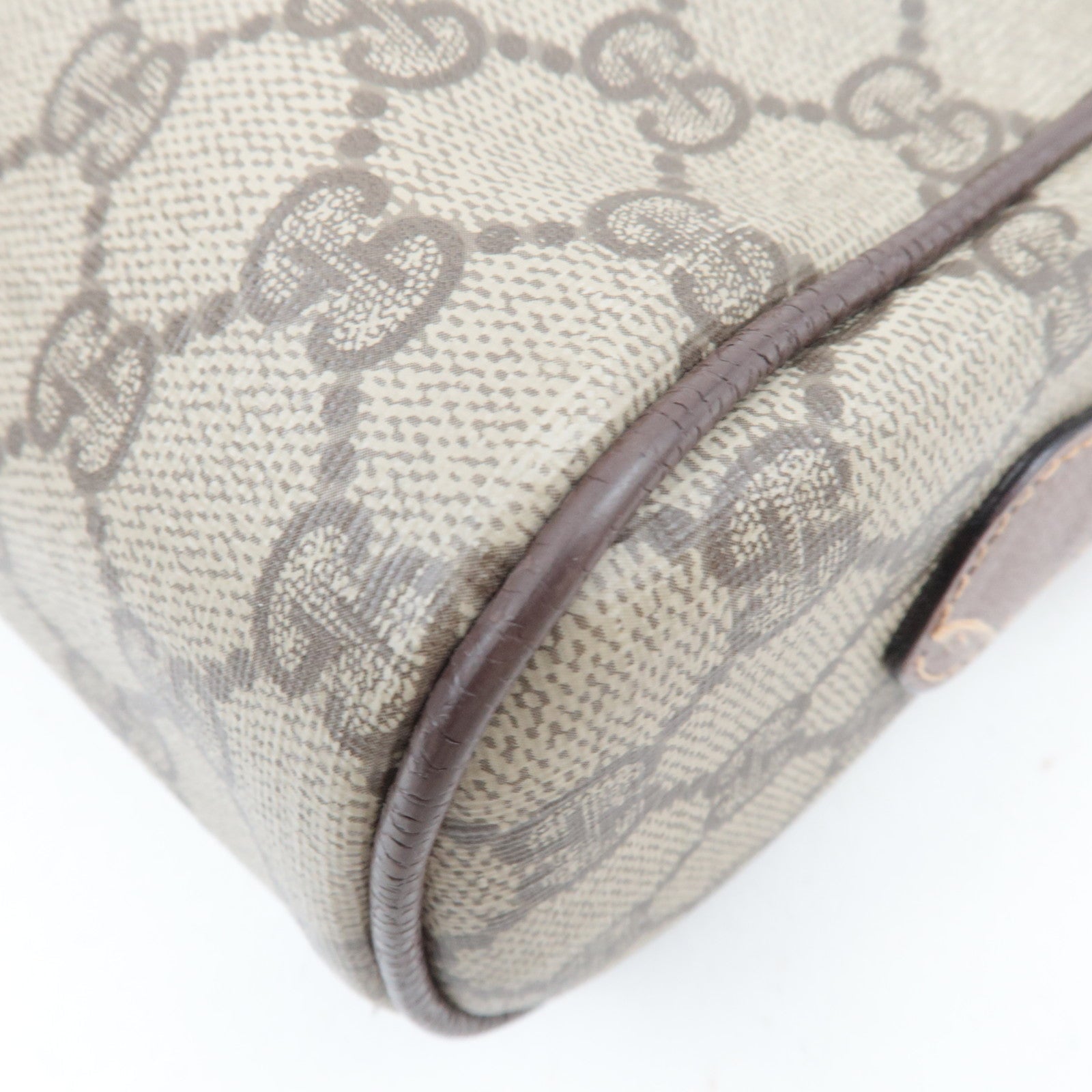 GUCCI Sherry Shoulder Bag GG Supreme Leather Beige 001.113.6472