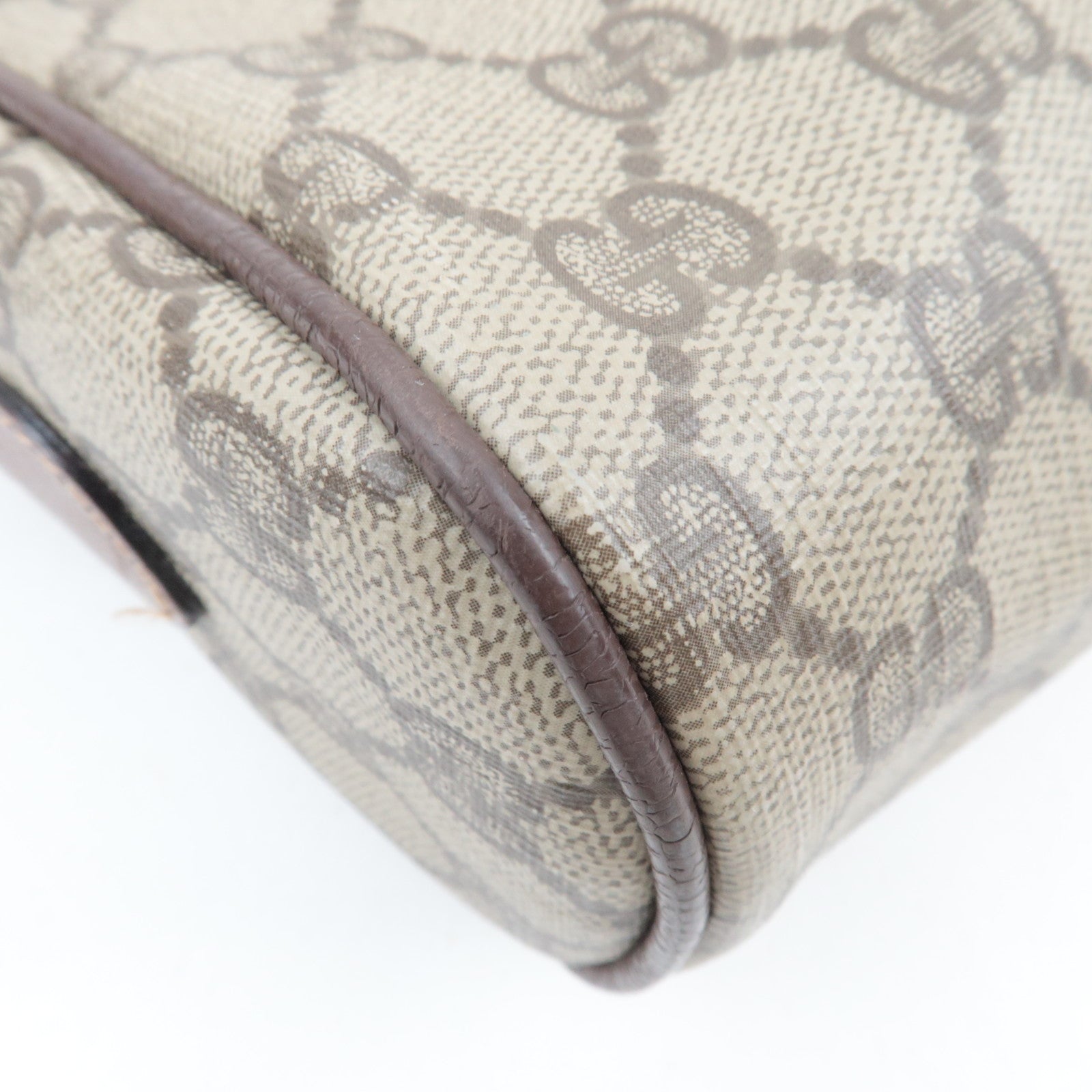 GUCCI Sherry Shoulder Bag GG Supreme Leather Beige 001.113.6472