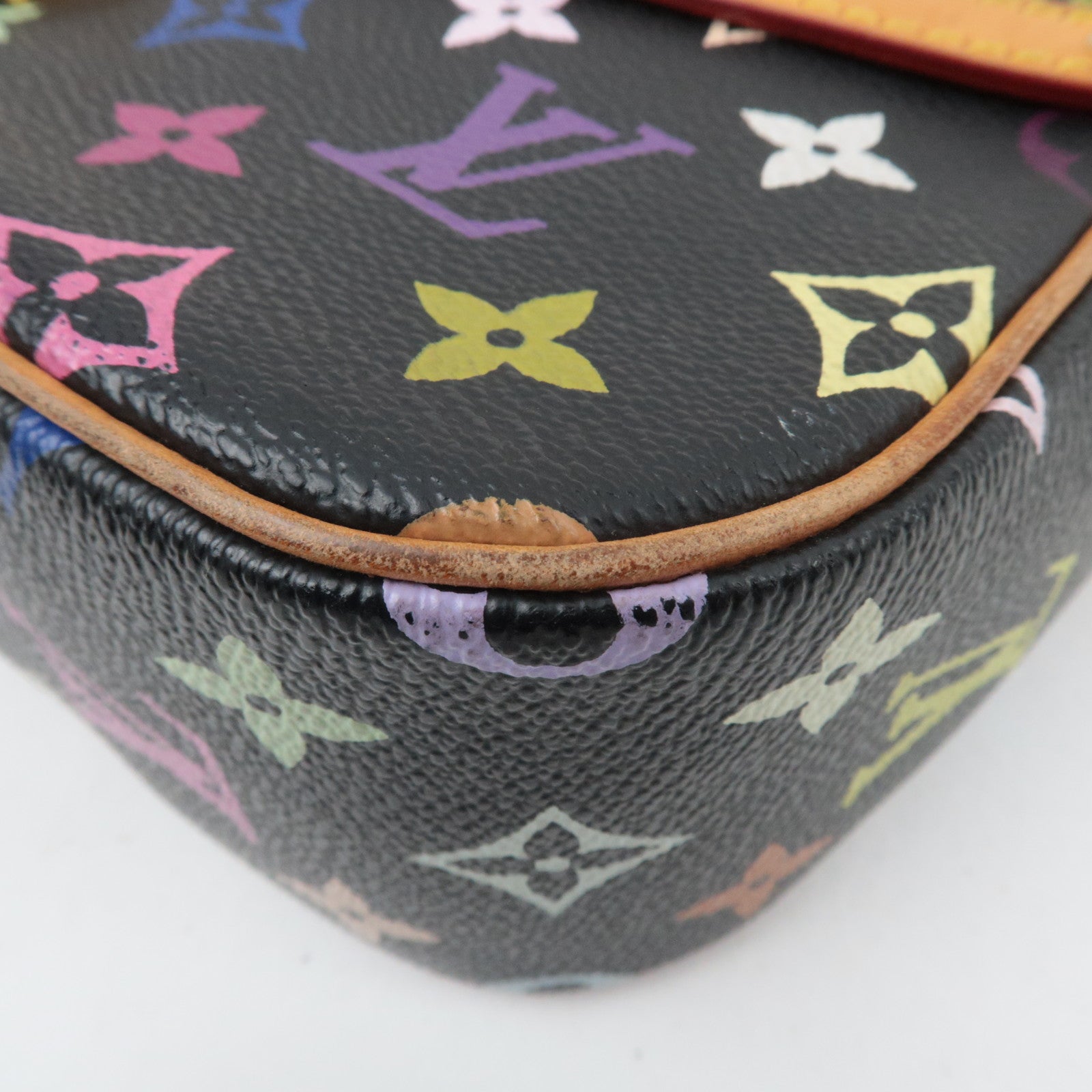 Louis Vuitton Monogram Multicolor Sologne Shoulder Bag Noir M92639