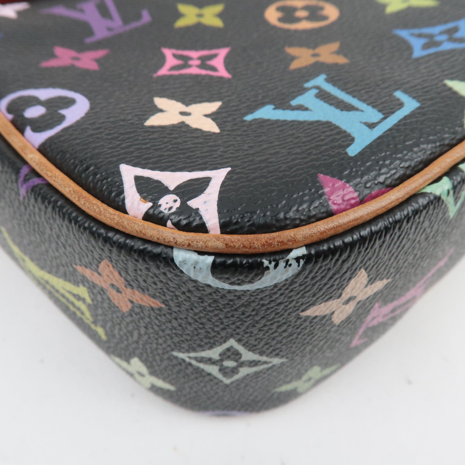 Louis Vuitton Monogram Multicolor Sologne Shoulder Bag Noir M92639