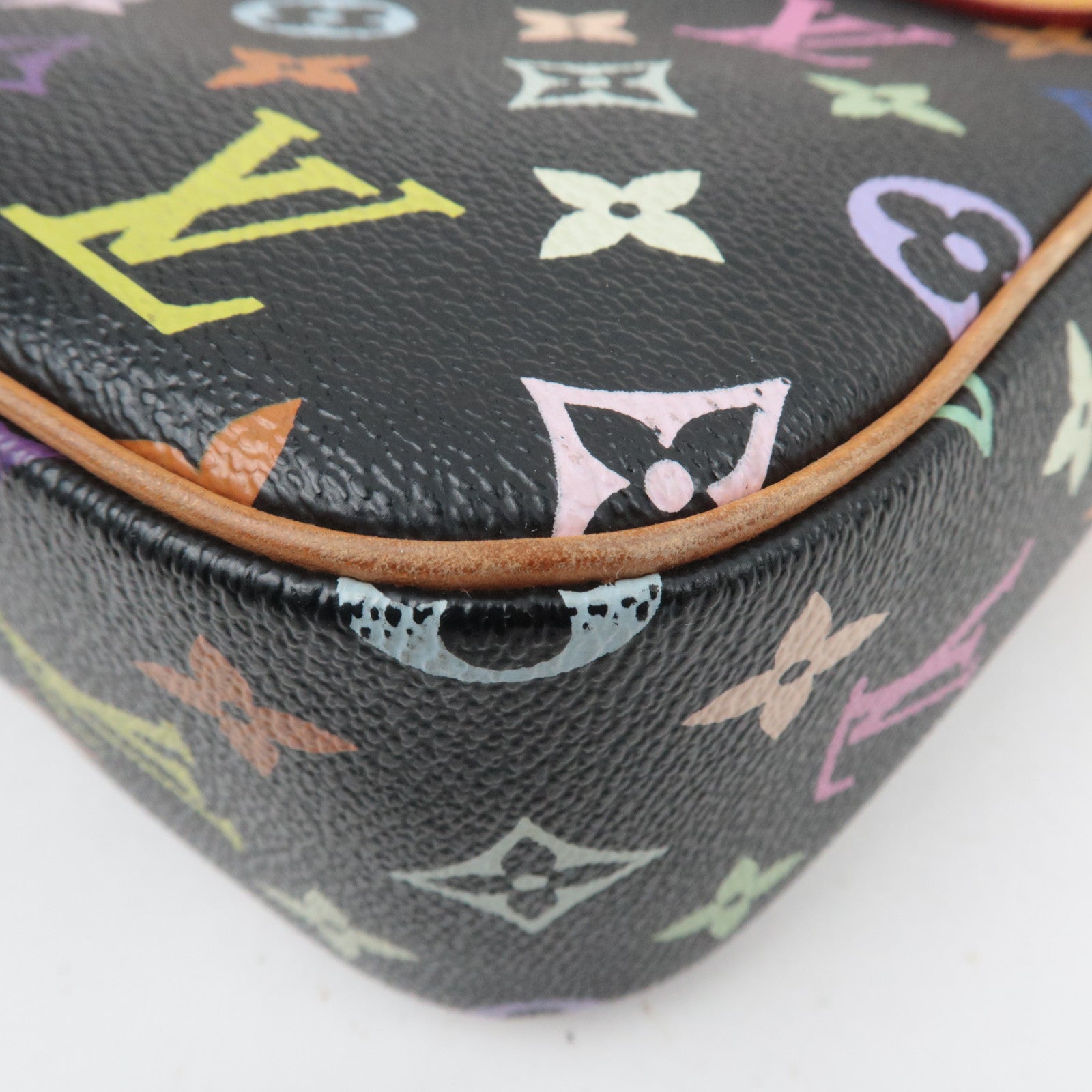 Louis Vuitton Monogram Multicolor Sologne Shoulder Bag Noir M92639