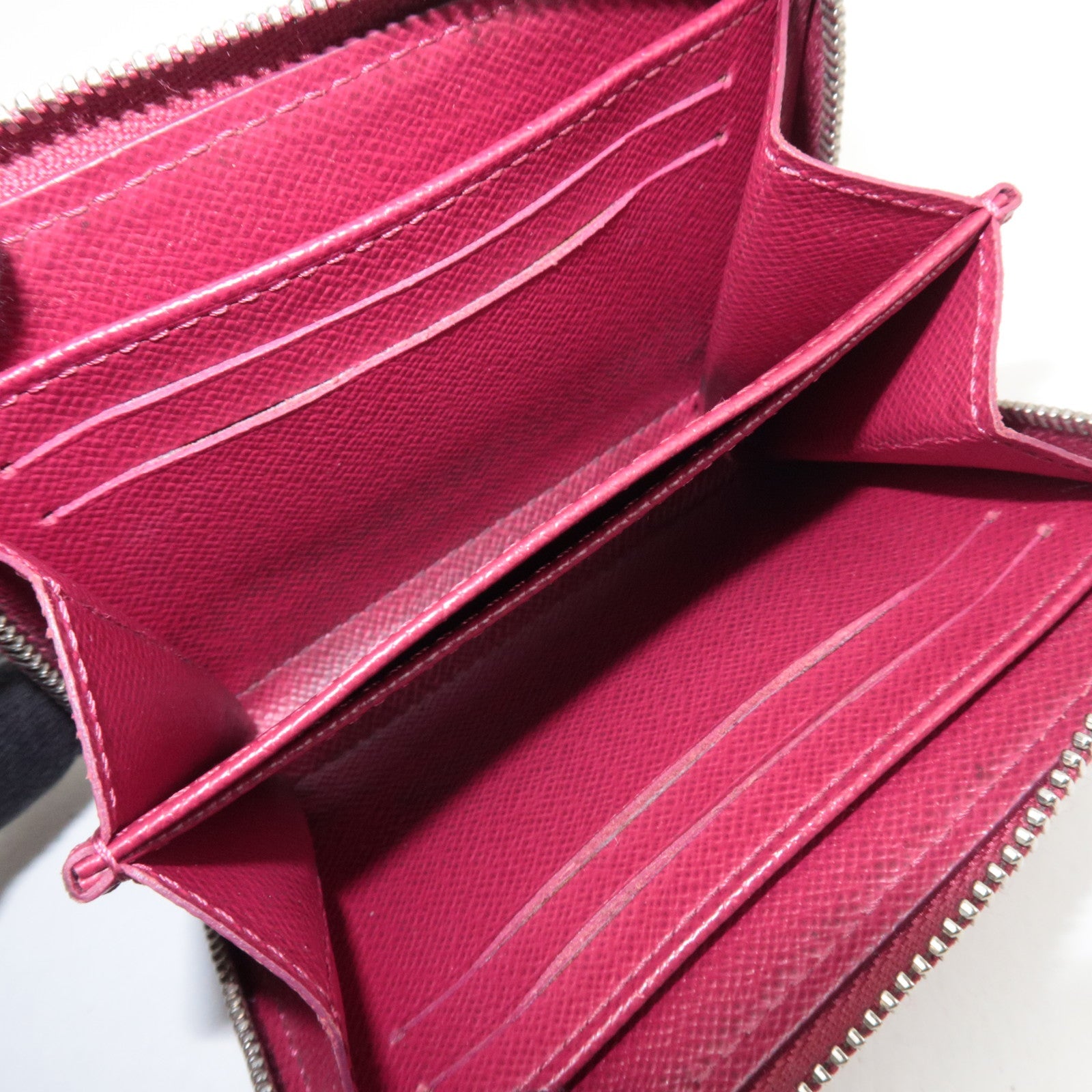 Louis Vuitton Epi Zippy Coin Purse Fuchsia M60383