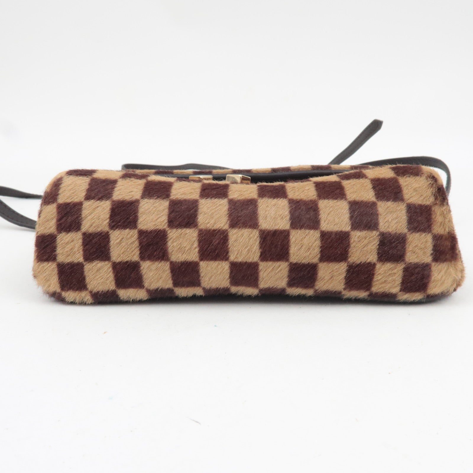 Louis Vuitton Damier Sauvage Gazelle Shoulder Bag Calf Leather M92130 *Strap