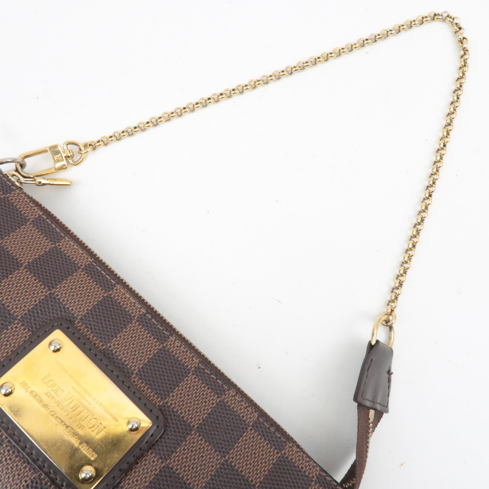 Louis Vuitton Damier Eva 2Way Shoulder Bag N55213 *Strap