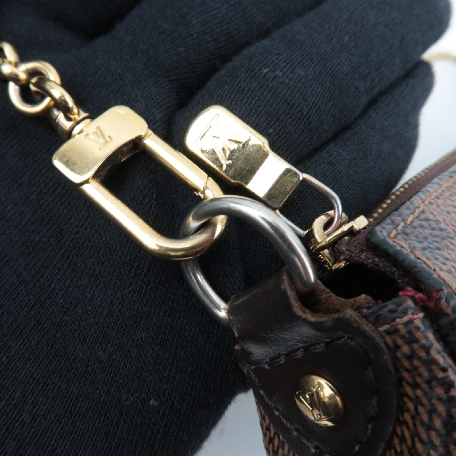 Louis Vuitton Damier Eva 2Way Shoulder Bag N55213 *Strap