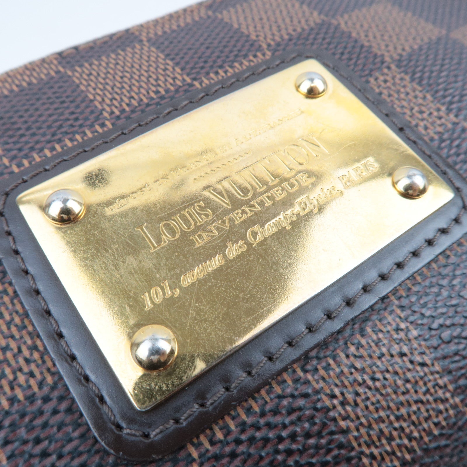 Louis Vuitton Damier Eva 2Way Shoulder Bag N55213 *Strap