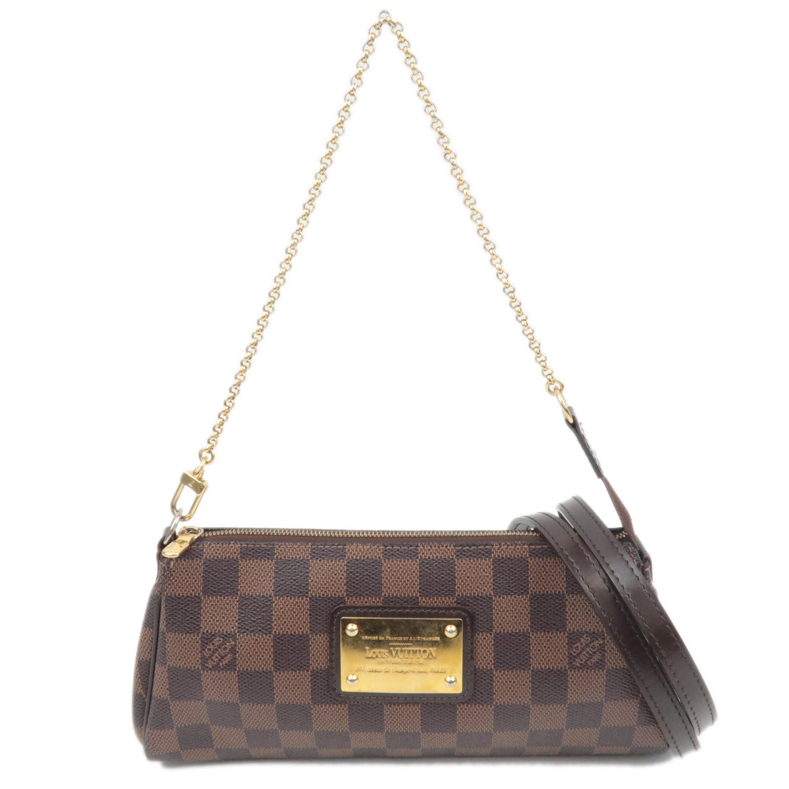 Louis Vuitton Damier Eva 2Way Shoulder Bag N55213 *Strap84583