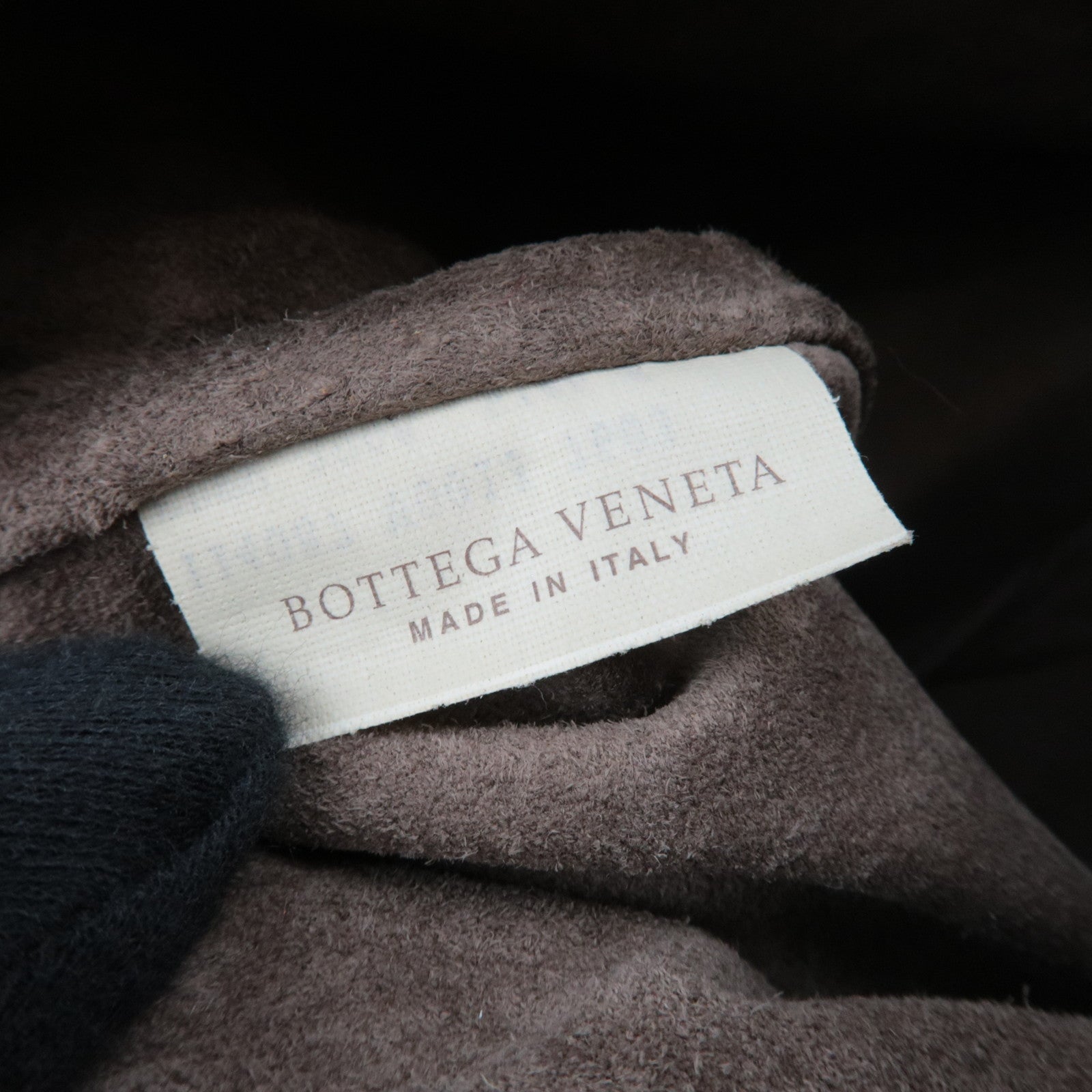 BOTTEGA VENETA Intrecciato Leather Handle Handbag Orange 114087