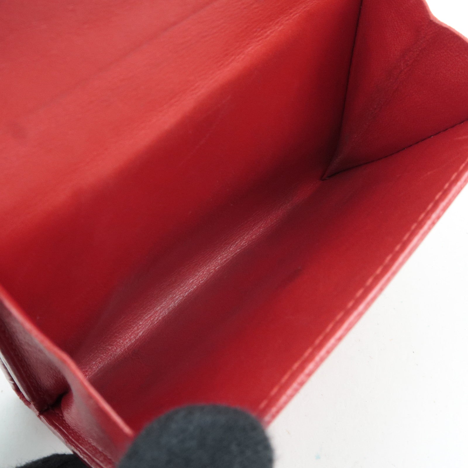 Louis Vuitton Monogram Vernis Ludlow Mini Wallet Rouge M91090 *Box