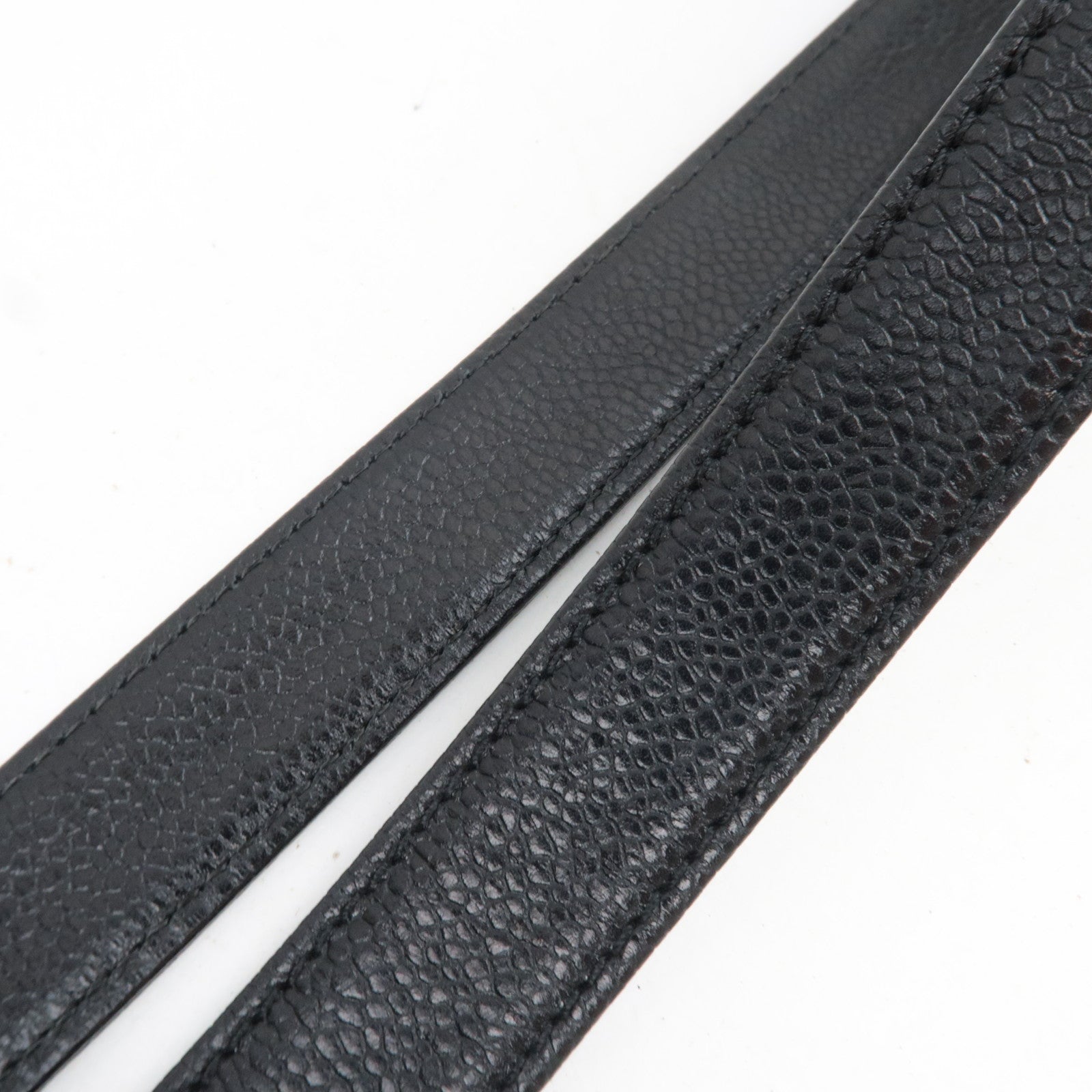 CHANEL Cocomark 2Way Vanity Bag Caviarskin Black 4066847 *Box, Dust bag, G card, Strap, Key Lock, Clochette