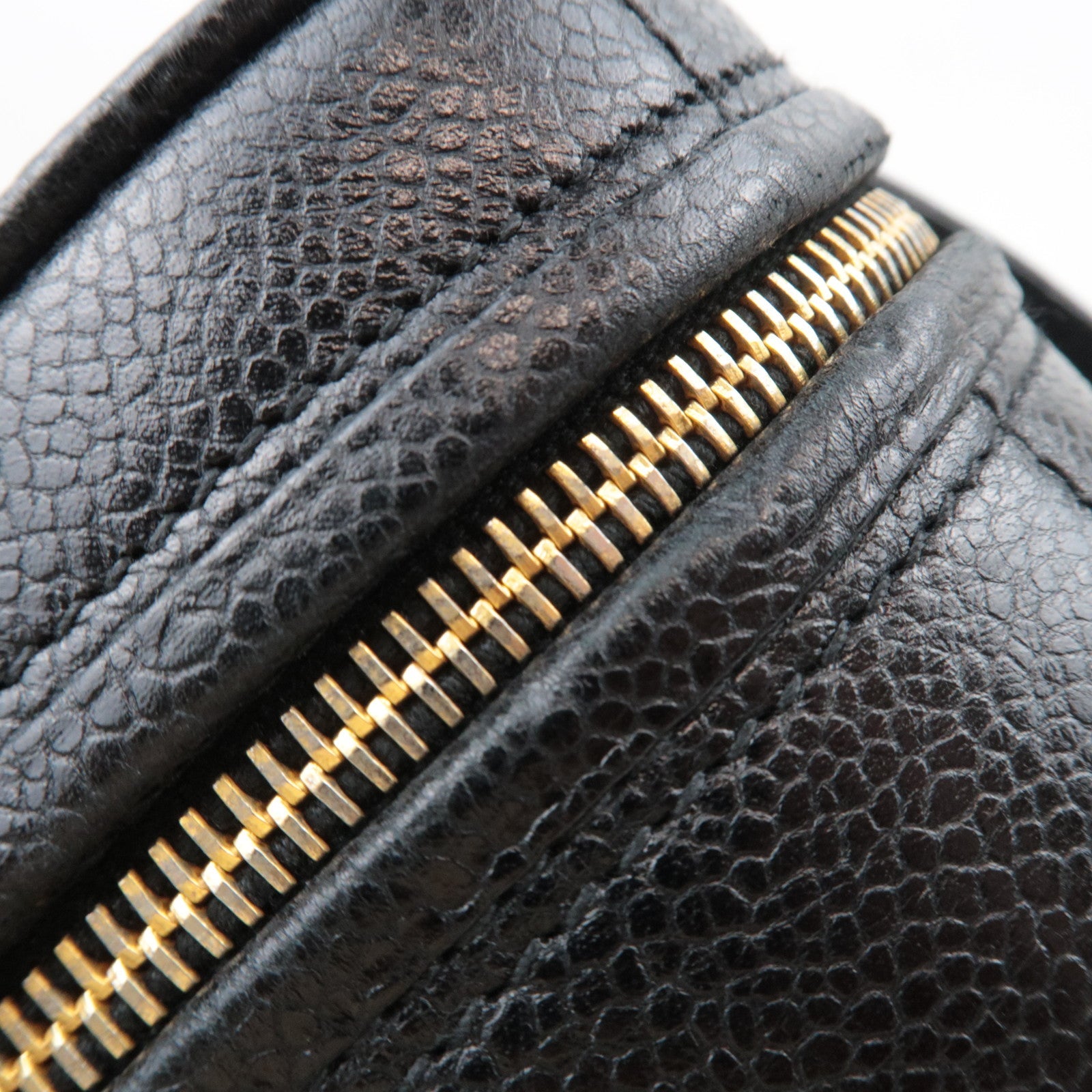 CHANEL Cocomark 2Way Vanity Bag Caviarskin Black 4066847 *Box, Dust bag, G card, Strap, Key Lock, Clochette