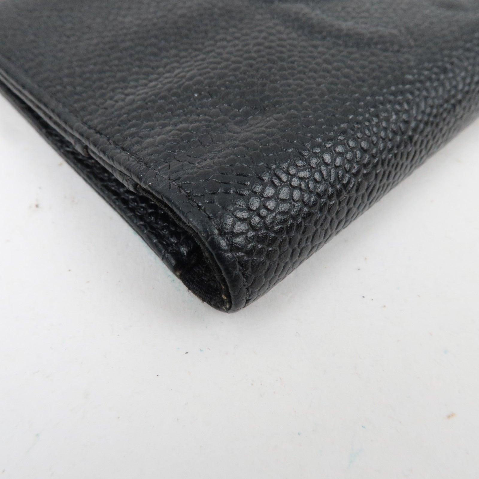 CHANEL Cocomark Mini Agenda Planner Cover Caviarskin Black 5216897