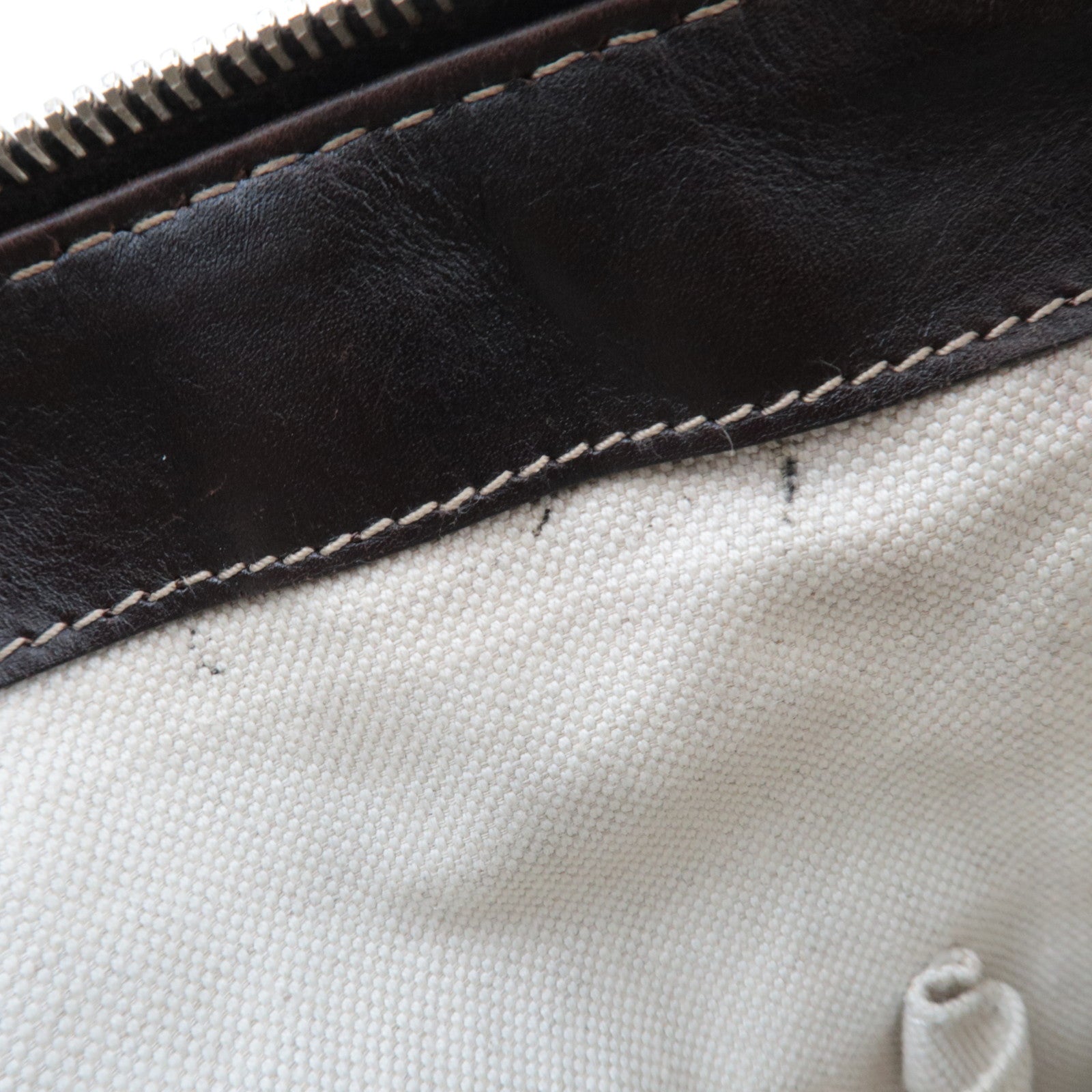 GUCCI Sherry 2Way Shoulder Bag GG Canvas Leather Beige 269894 *Strap