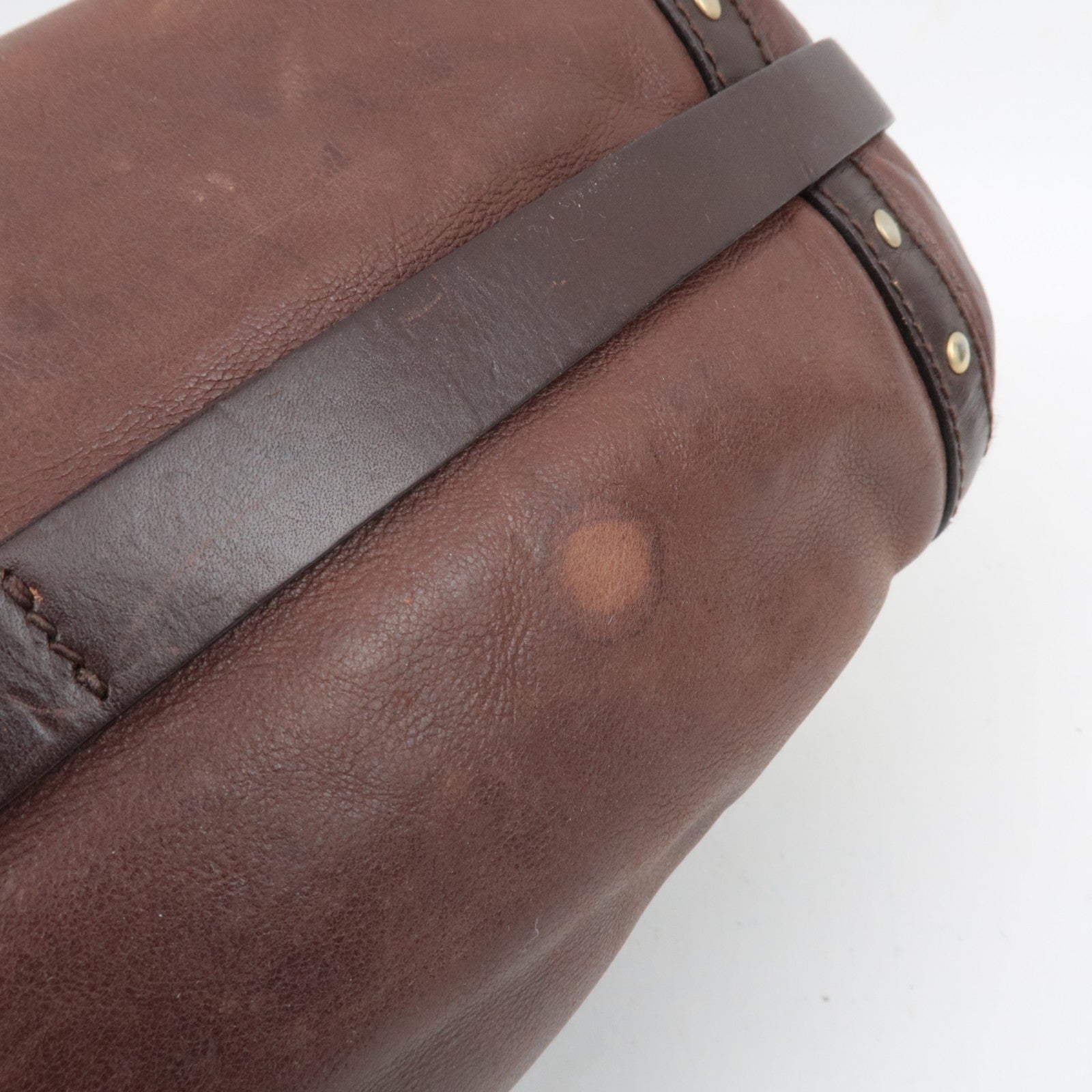 Chloe Kerala Leather Handbag Brown *Charm