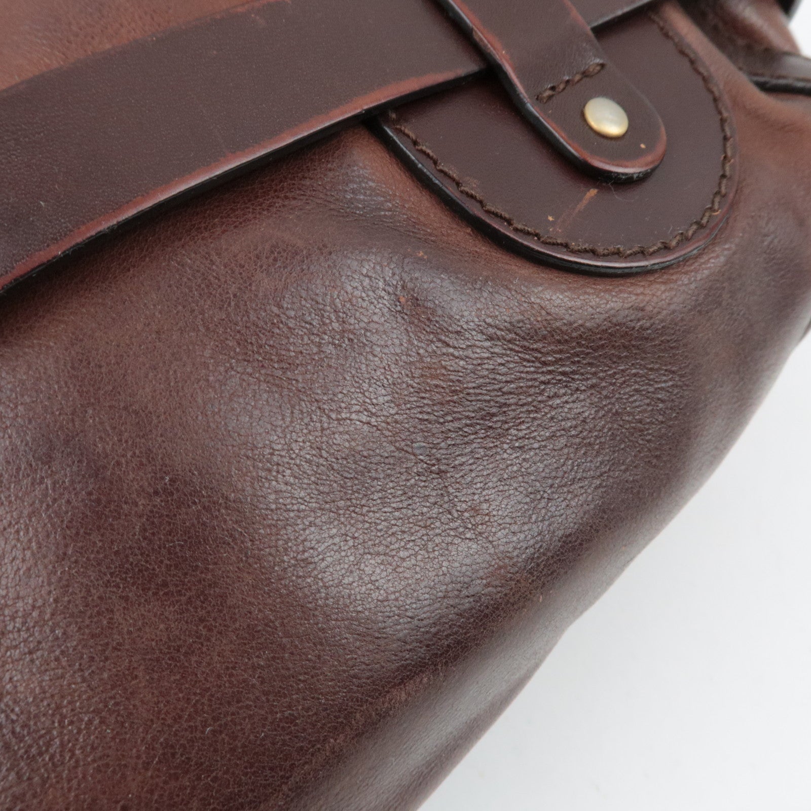 Chloe Kerala Leather Handbag Brown *Charm