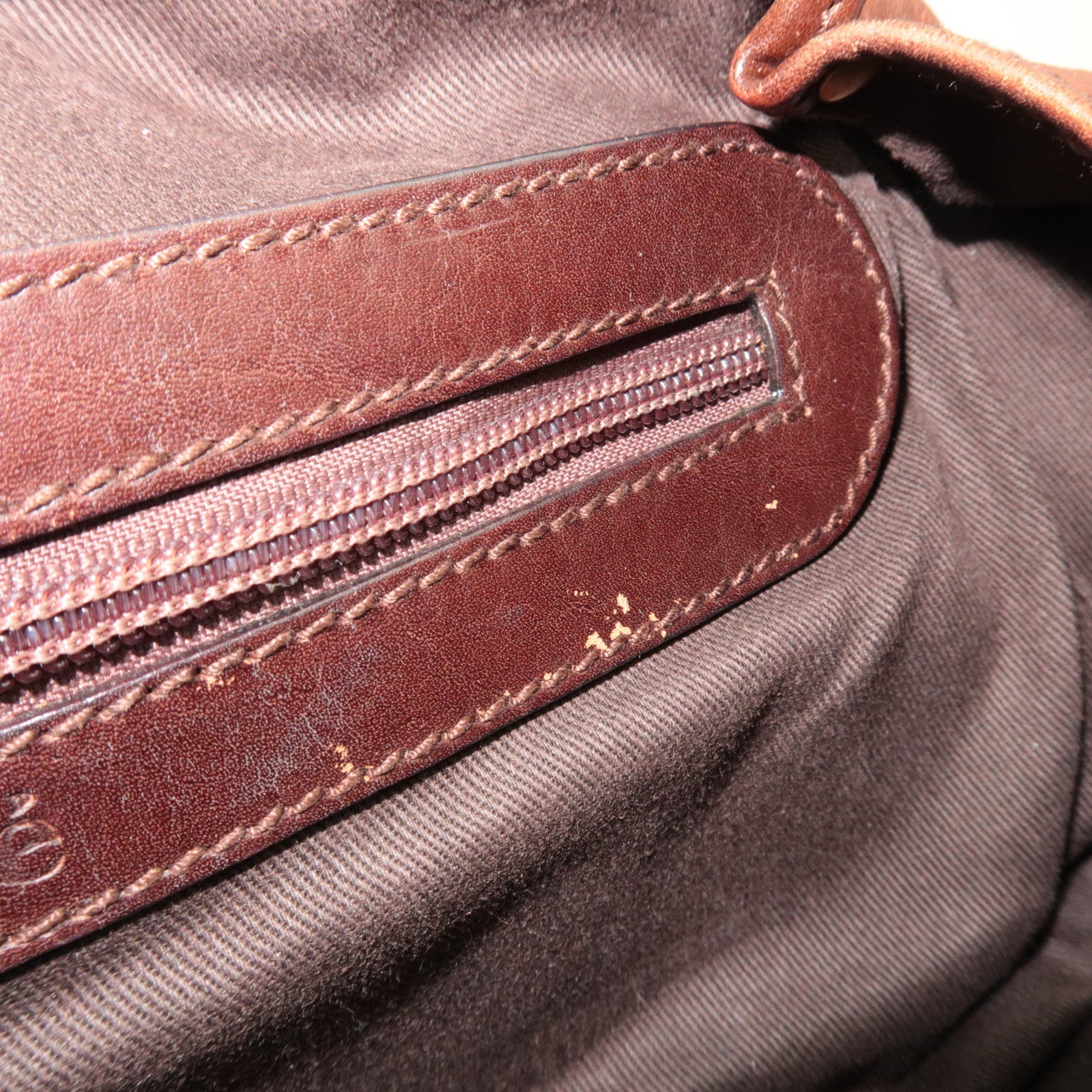 Chloe Kerala Leather Handbag Brown *Charm