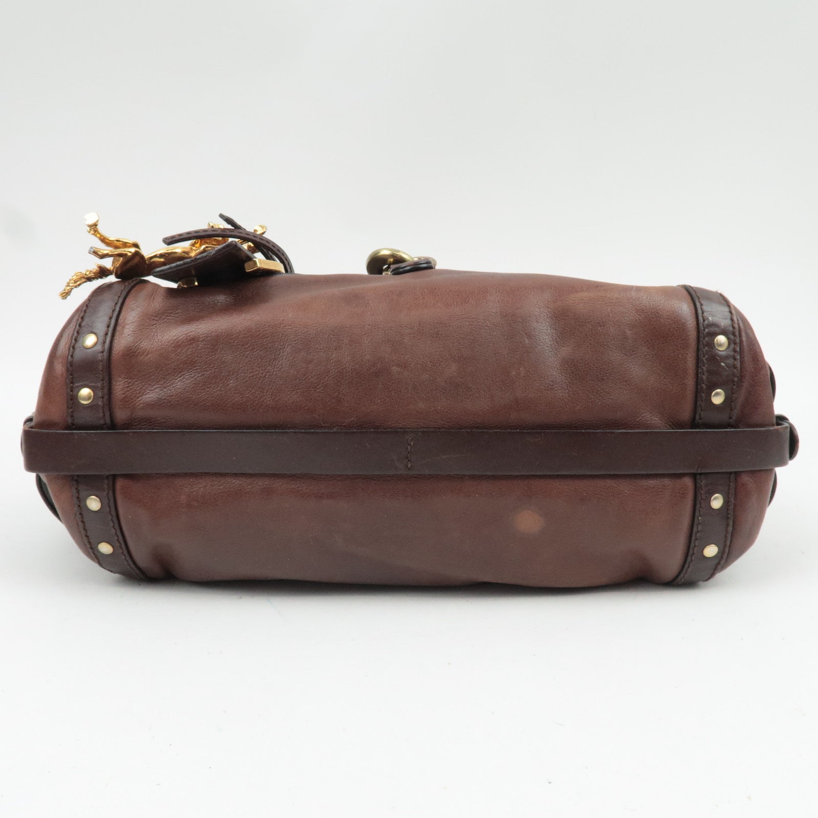 Chloe Kerala Leather Handbag Brown *Charm